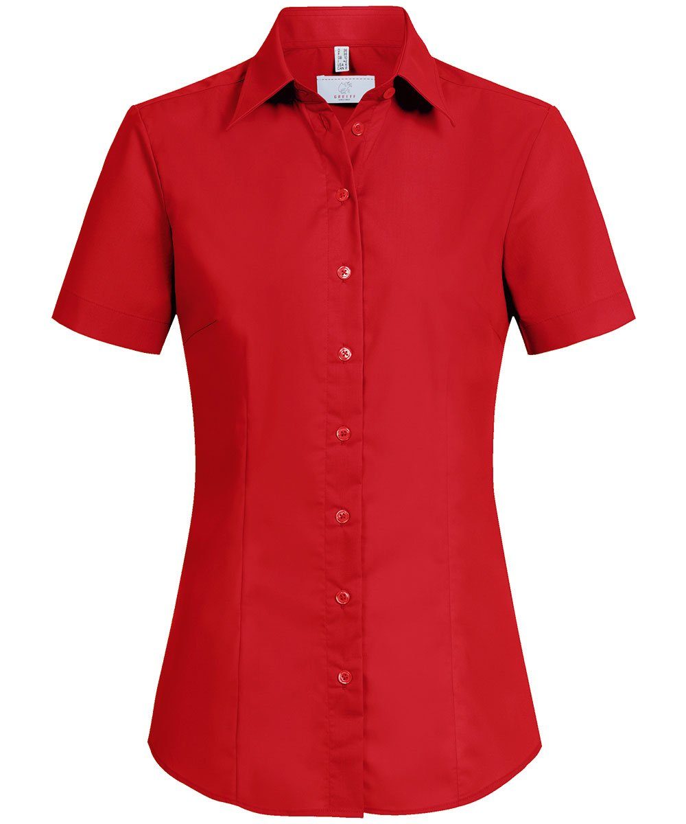 GREIFF Kurzarmbluse 6516 BASIC Regular Fit günstig online kaufen
