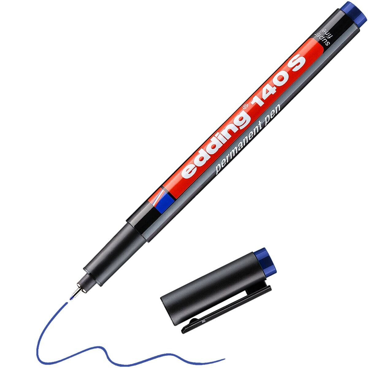 edding Folienstift e-140 S, (4-tlg), mit permanenter Tinte