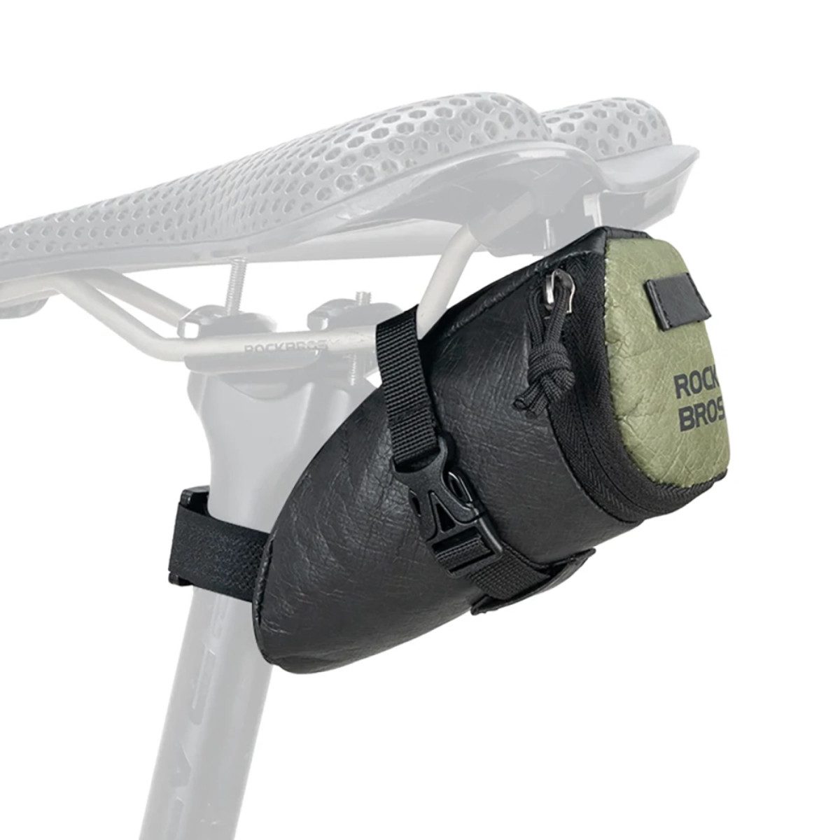 ROCKBROS Satteltasche DB006, Ultraleichte Satteltasche mit kompakter Bauform