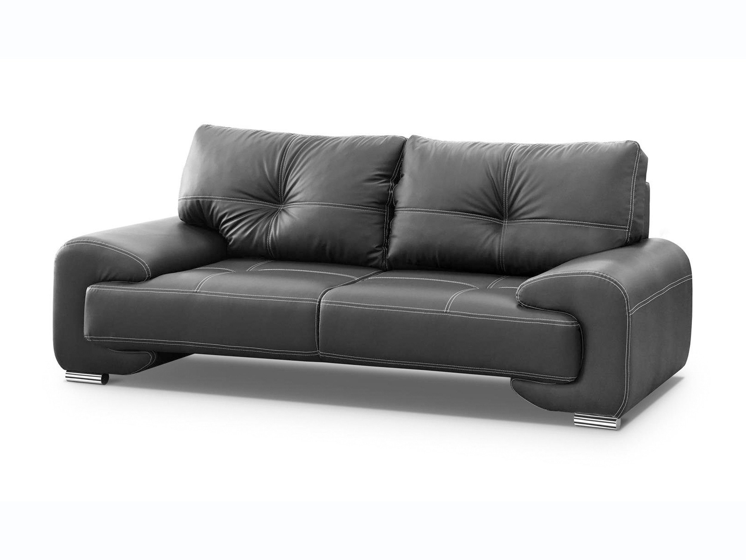 Beautysofa Sofa Dreisitzer Sofa Couch OMEGA Neu, komfortabel, Top-Qualität, Modern Design