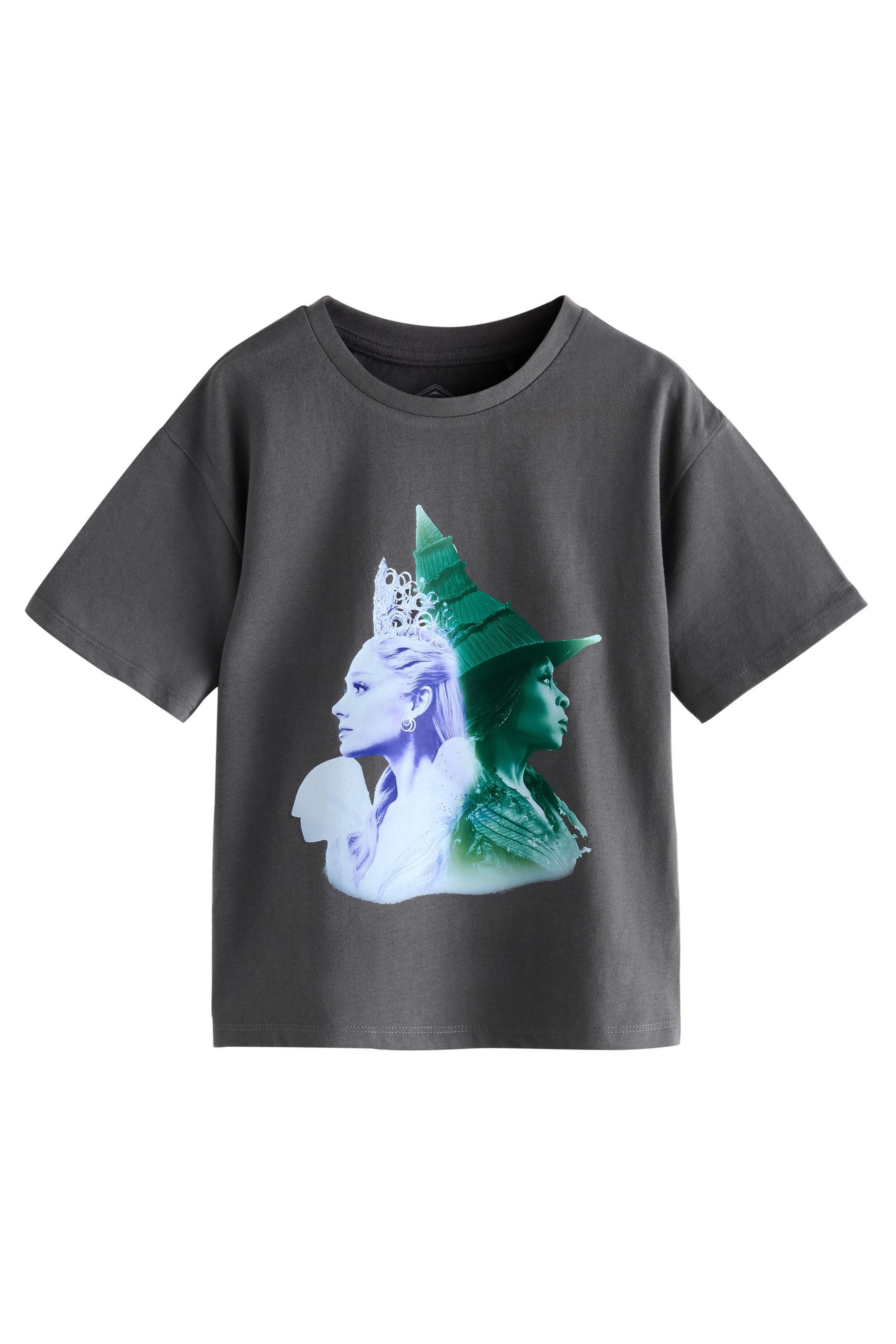 T-Shirt Oversized Fit T-Shirt mit Grafik, Wicked