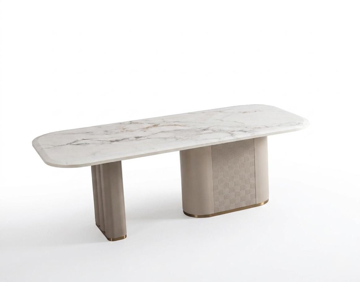 JVmoebel Esstisch Esstisch Rechteckig Holz Modern Stilvoll Wohnlich Zeitlos Design Edel, Made in Europa