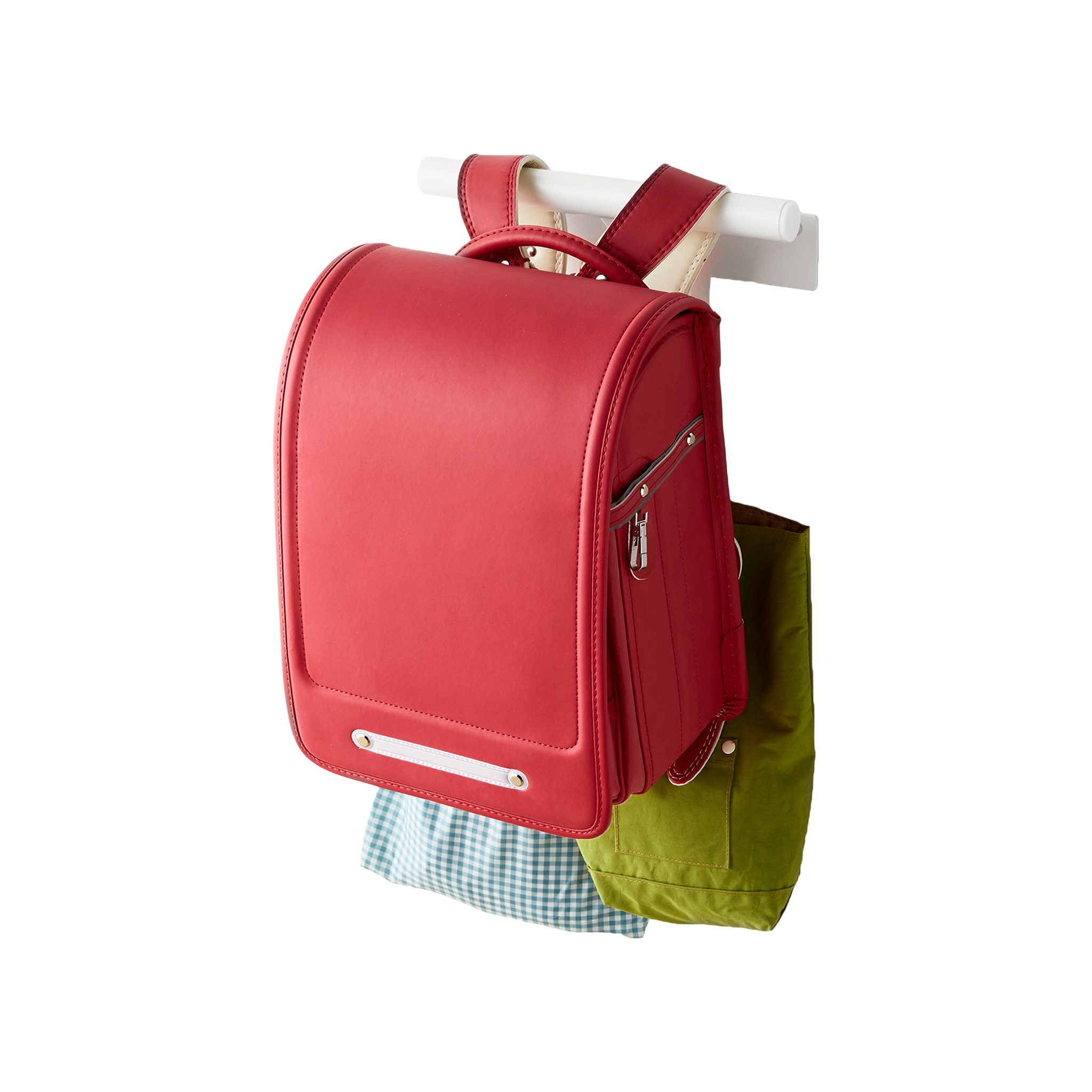 Yamazaki Hängeaufbewahrung Rucksack-Halter — White