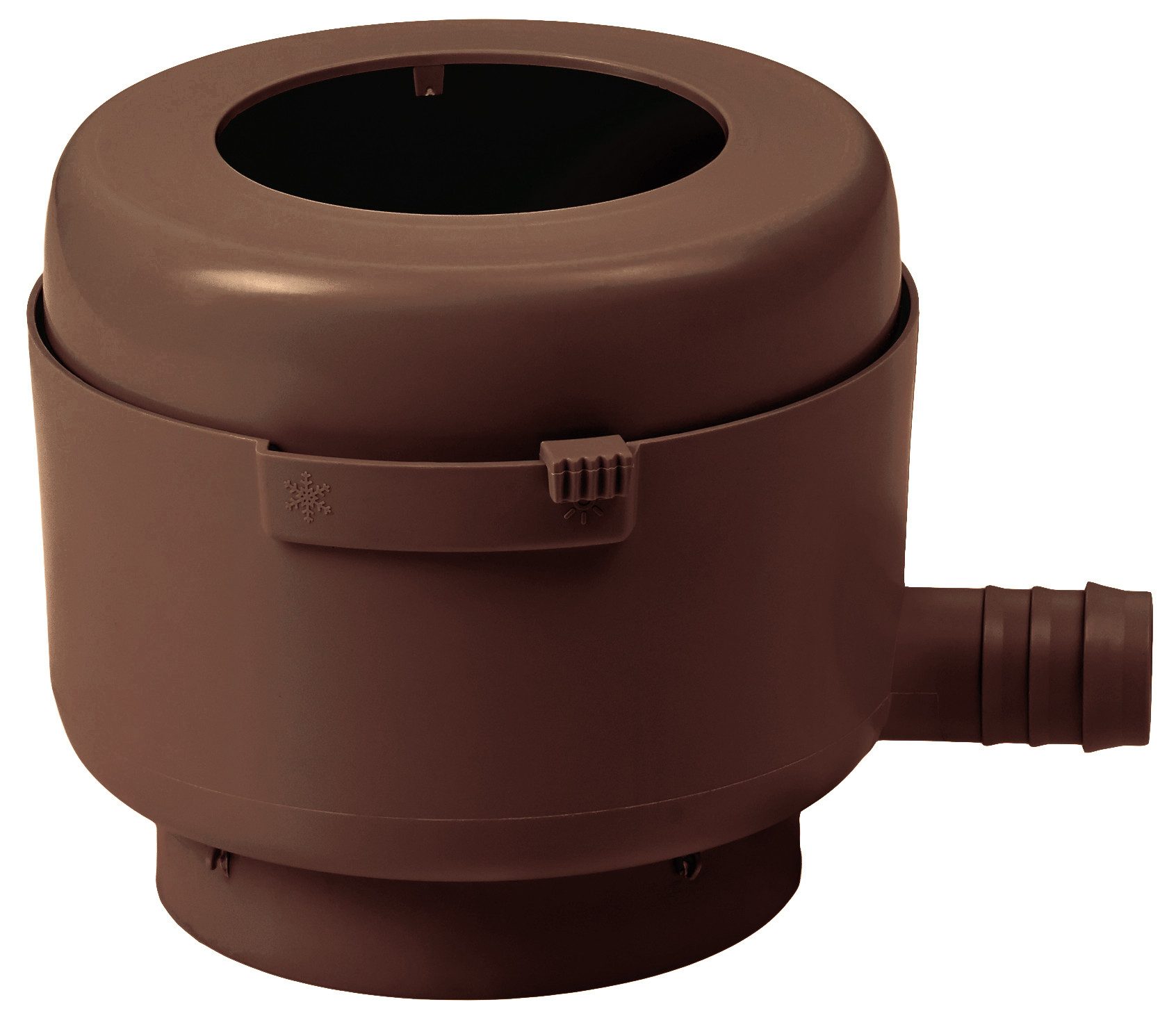 GARANTIA Regentonne Füllautomat DN 70-100 braun inkl. Filtereinsatz, 0 l
