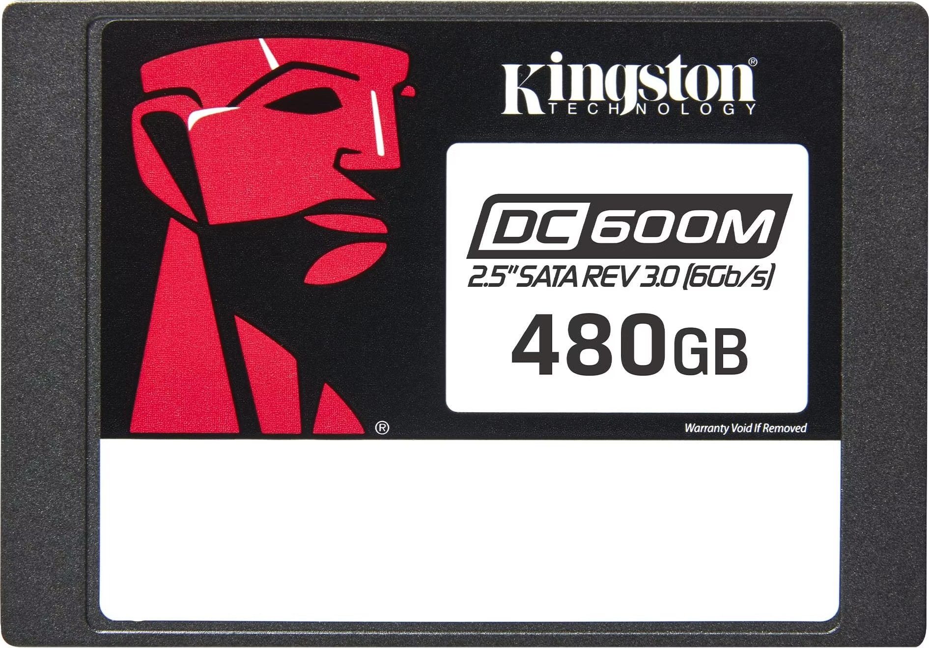 Kingston DC600M SATA SSD für Server und Workstations interne SSD (480 GB) intern" 560 MB/S Lesegeschwindigkeit, 530 MB/S Schreibgeschwindigkeit