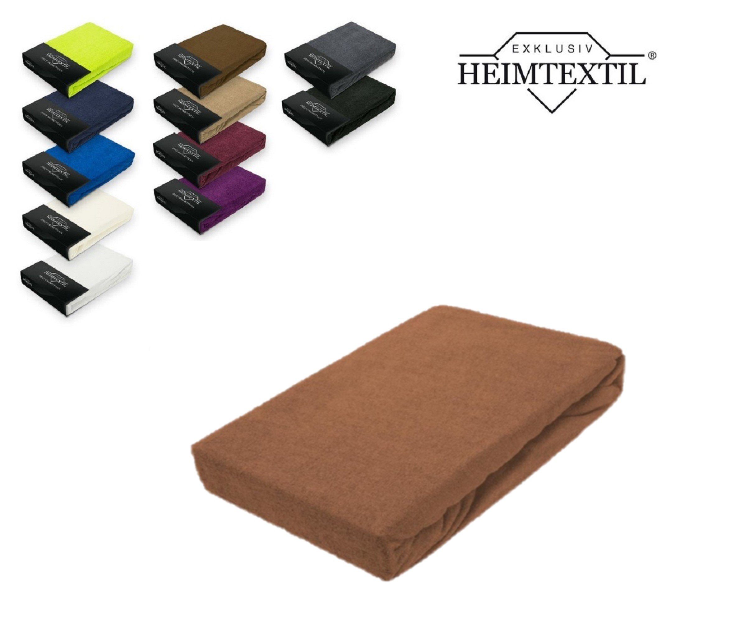EXKLUSIV HEIMTEXTIL Spannbettlaken Frottee Spannbettlaken Premium günstig online kaufen