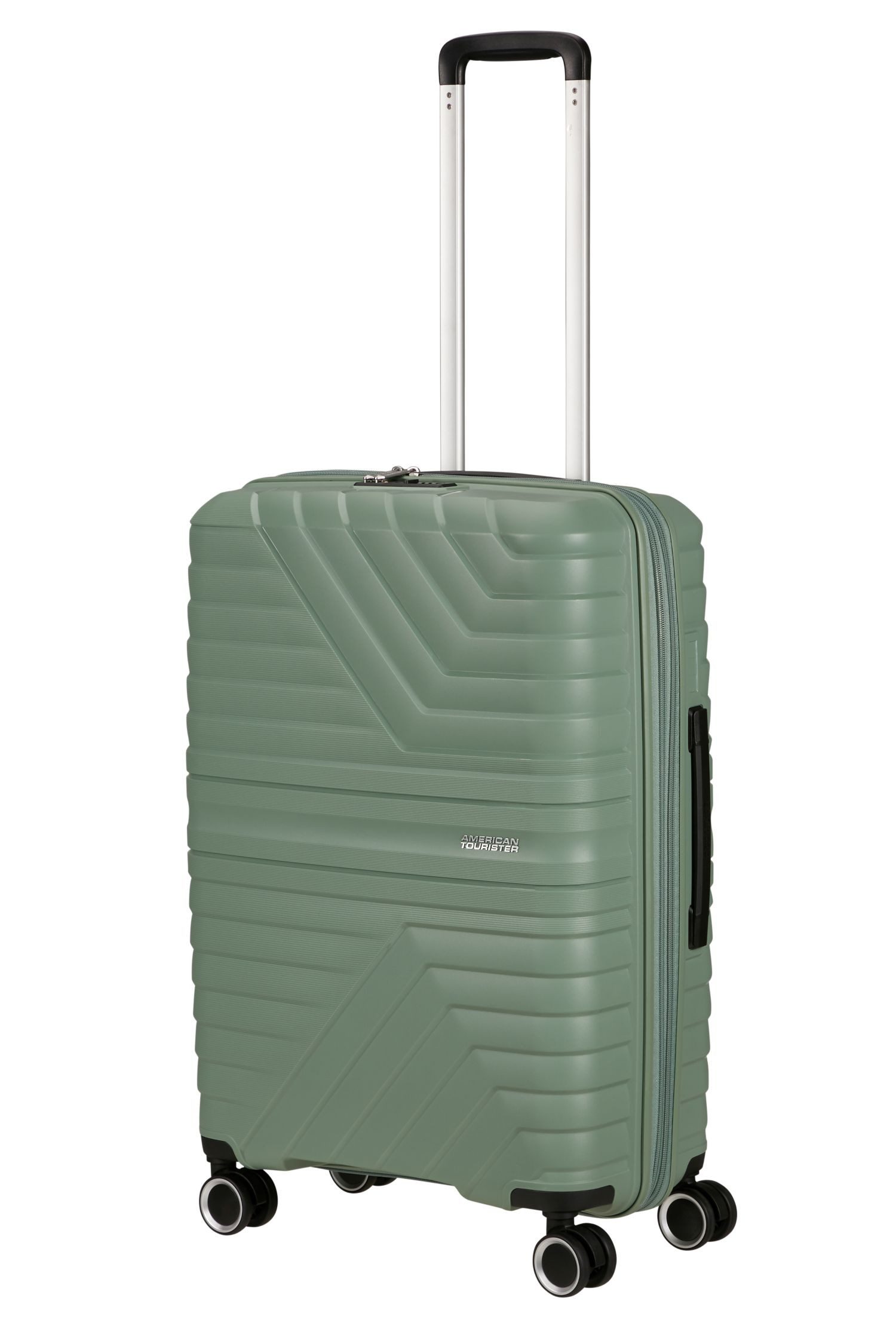 American Tourister® Handgepäckkoffer American Tourister Flytwist L Botanic Green Koffer