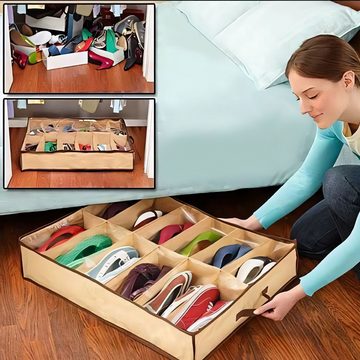 Retoo Schuhbox Schuh Hänge Organizer Schuhaufbewahrung Schuhkarton Schuhbox (Set, Organizer), Ordnung halten, Platzersparnis, Schutz vor Staub und Feuchtigkeit