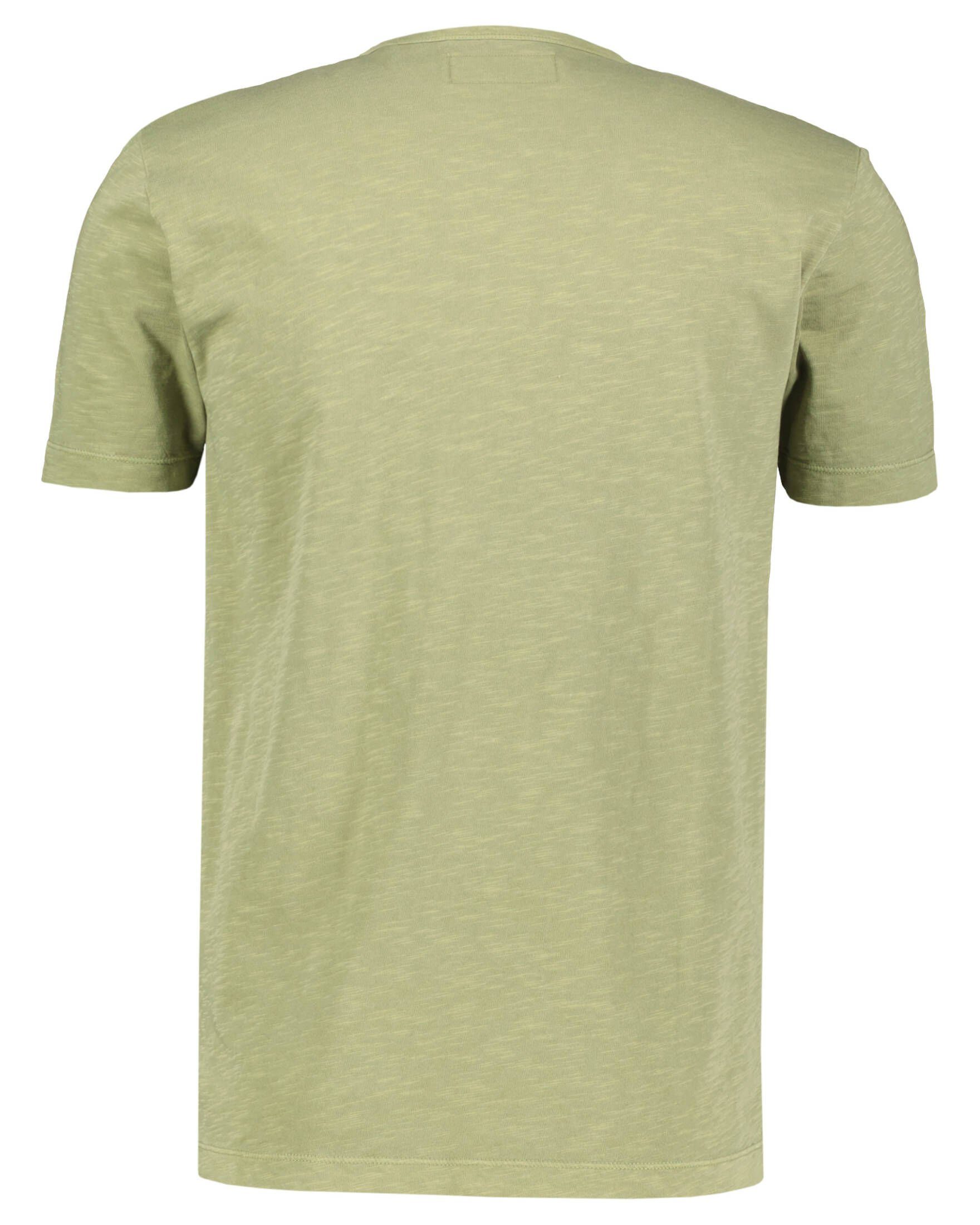 Herren O'Polo Marc T-Shirt HENLEY (1-tlg) (45) T-Shirt oliv