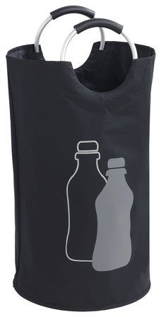 WENKO Flaschensammler Modell Jumbo, Multifunktionstasche, Pfandsammler mit 2 Tragegriffen, 69 Liter