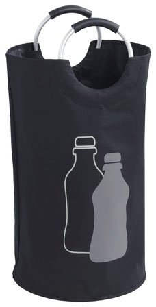WENKO Flaschensammler Modell Jumbo, Multifunktionstasche, Pfandsammler mit 2 Tragegriffen, 69 Liter