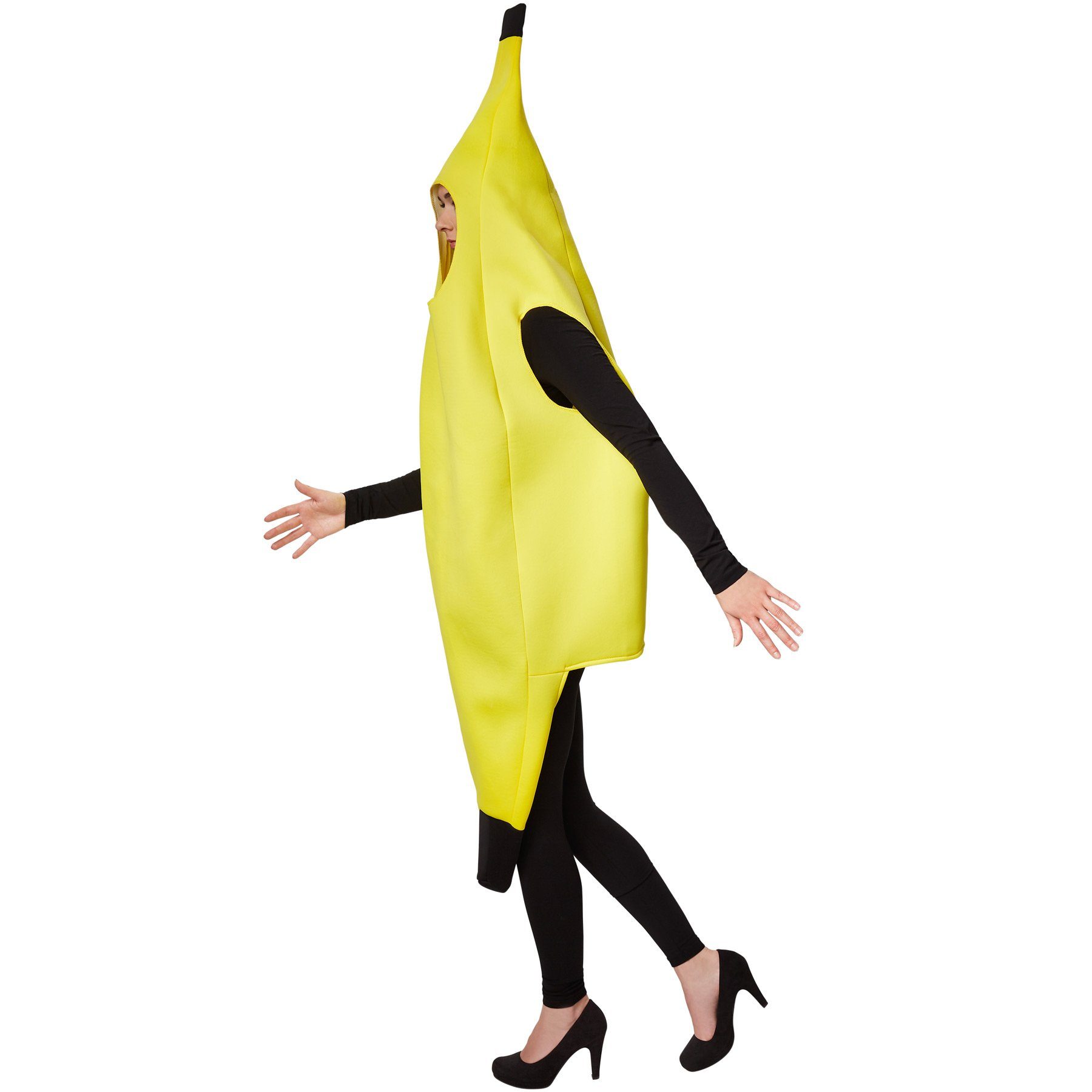 dressforfun Lebensmittel-Kostüm Kostüm Banane, Super lustiges, ärmelloses, längeres Oberteil