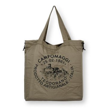 Campomaggi Fransentasche Handtasche Monospalla Piccolo Verde Militare Kuhfell