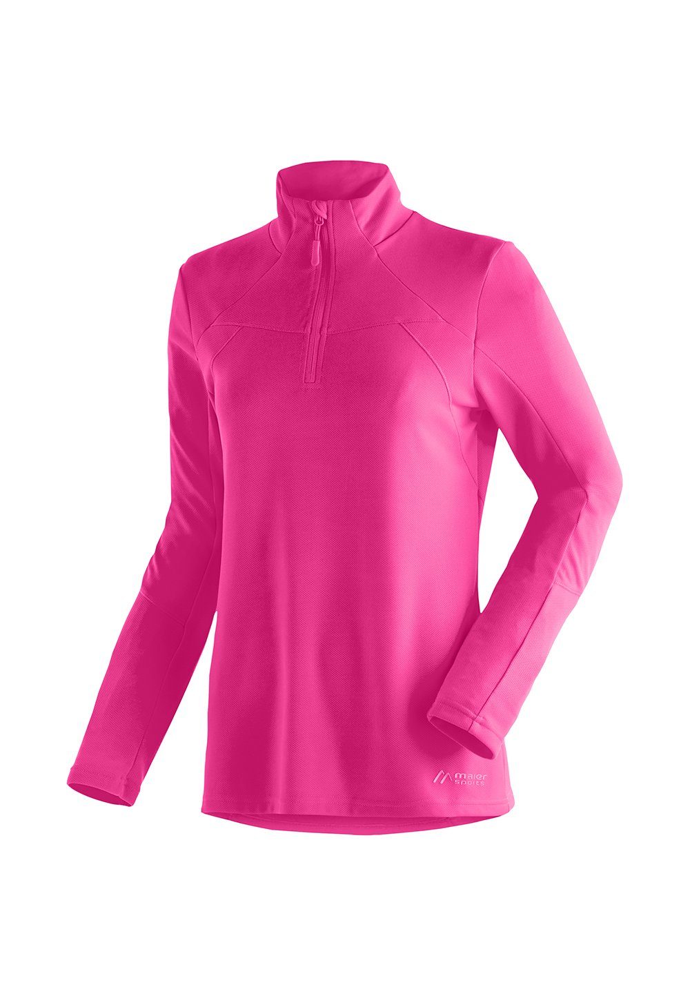 Maier Sports Stehkragenpullover Maier Sports Damen Skirolli BIANKA 583001  weinrot