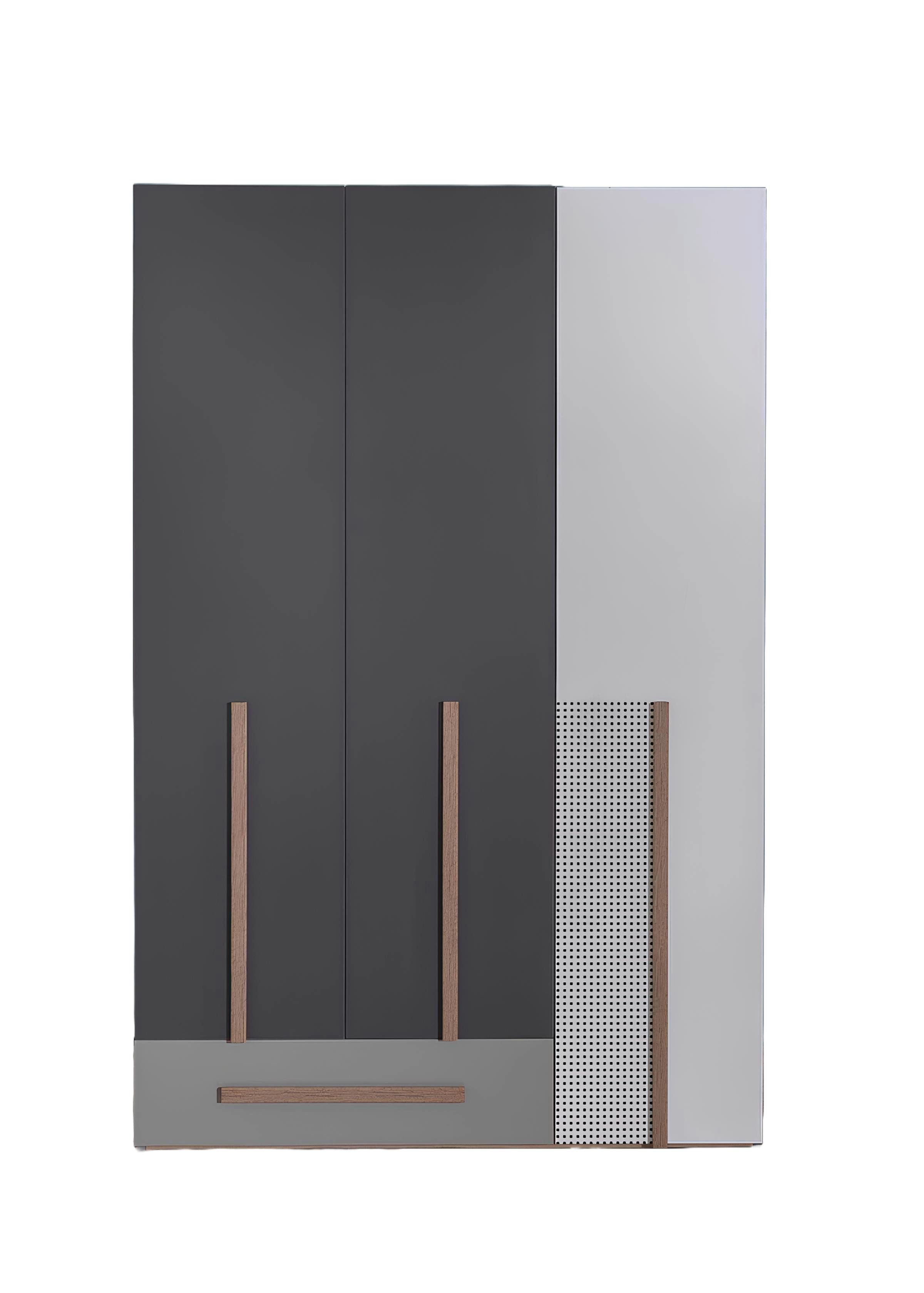 Xlmoebel Kleiderschrank Modernes Holzregal für das Jugendzimmer mit elegantem Design (1-St., Kleiderschrank) Hergestellt in Europa
