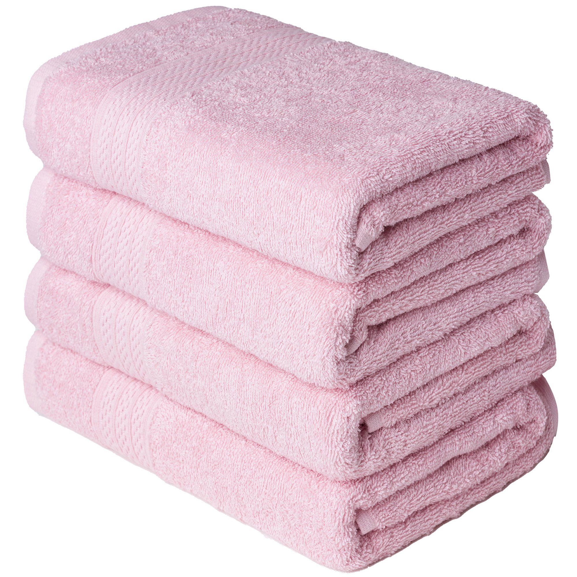 Brielle Handtücher Handtuch-Set aus 100% Baumwolle - 4 Handtücher 50x100 cm günstig online kaufen