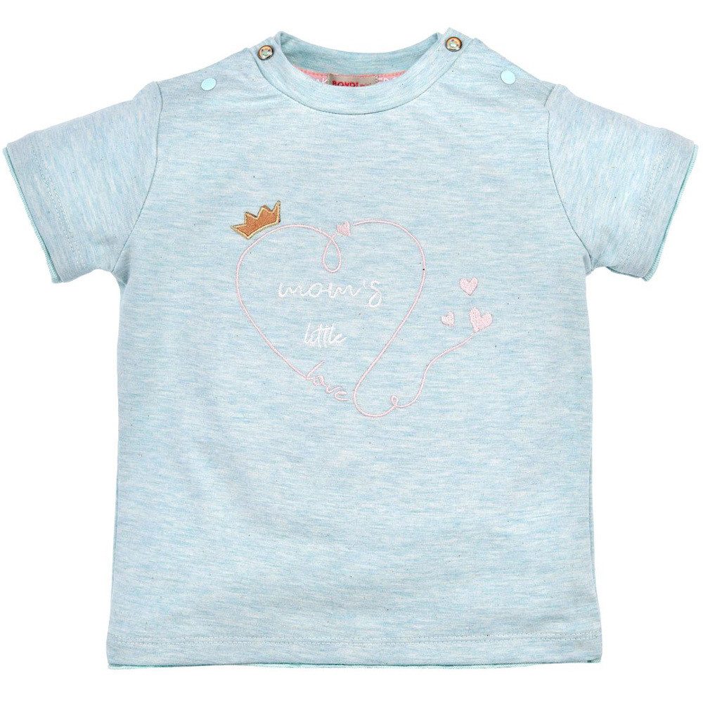 T-Shirt BONDI Baby Kinder T-Shirt 'Mom's little love' 8657