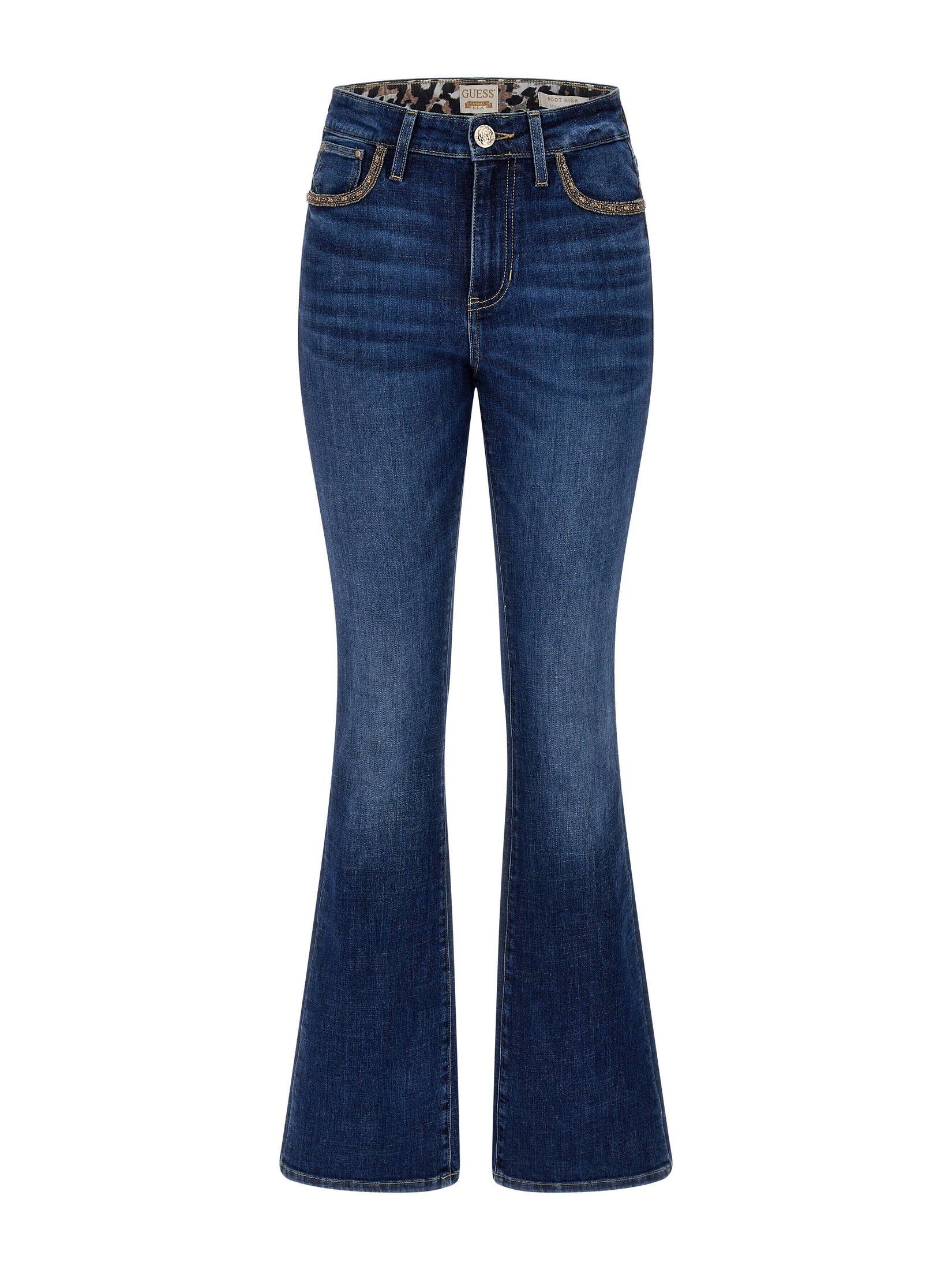 Guess 5-Pocket-Jeans Damen Джинсы SEXY FLARE High Waist Flared (1-tlg)