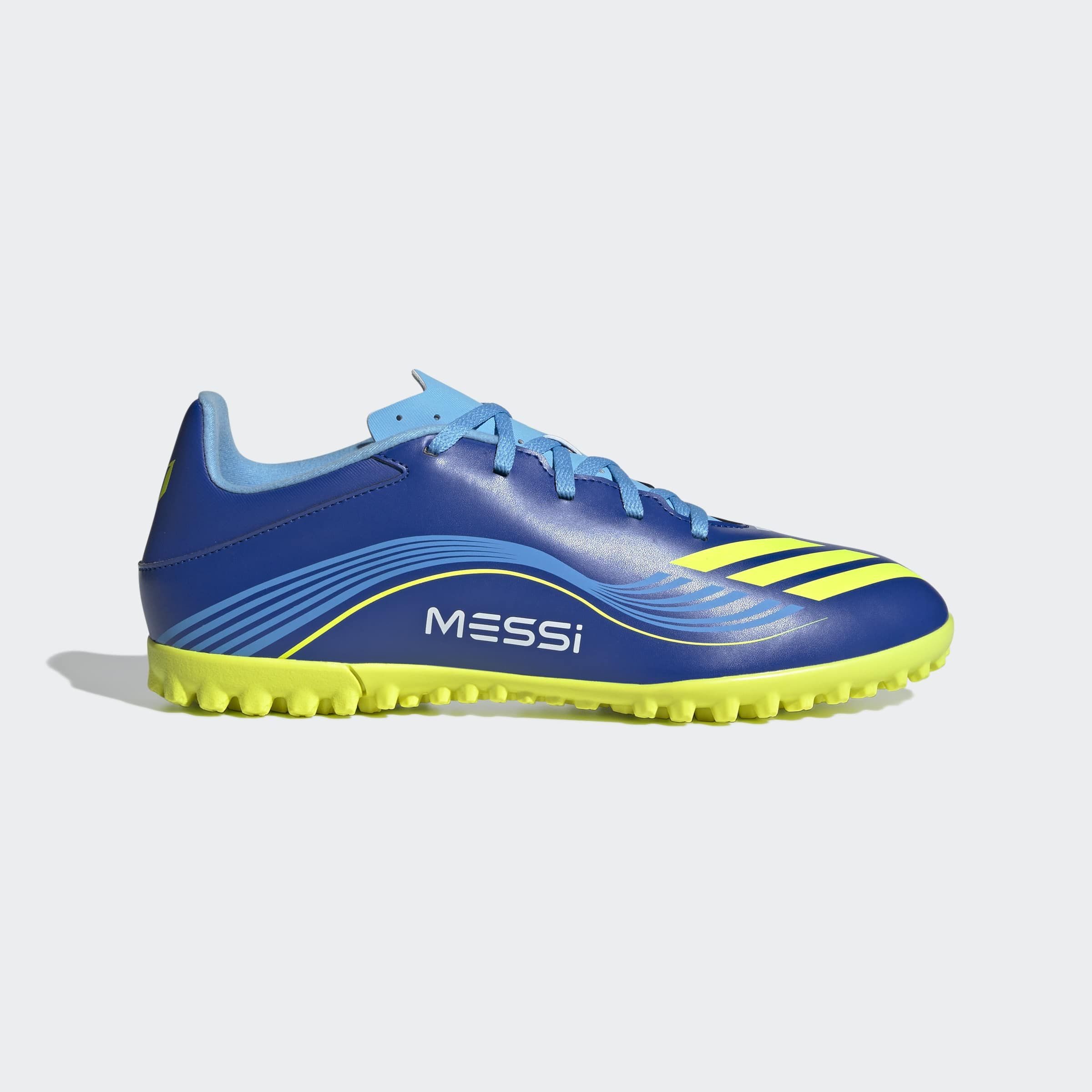 adidas Performance F50 MESSI CLUB KUNSTRASEN Fußballschuh geeignet für harte Untergründe Asche und Kunstrasen