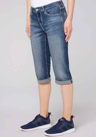 SOCCX 3/4-Jeans in trendiger 5-Pocket-Form