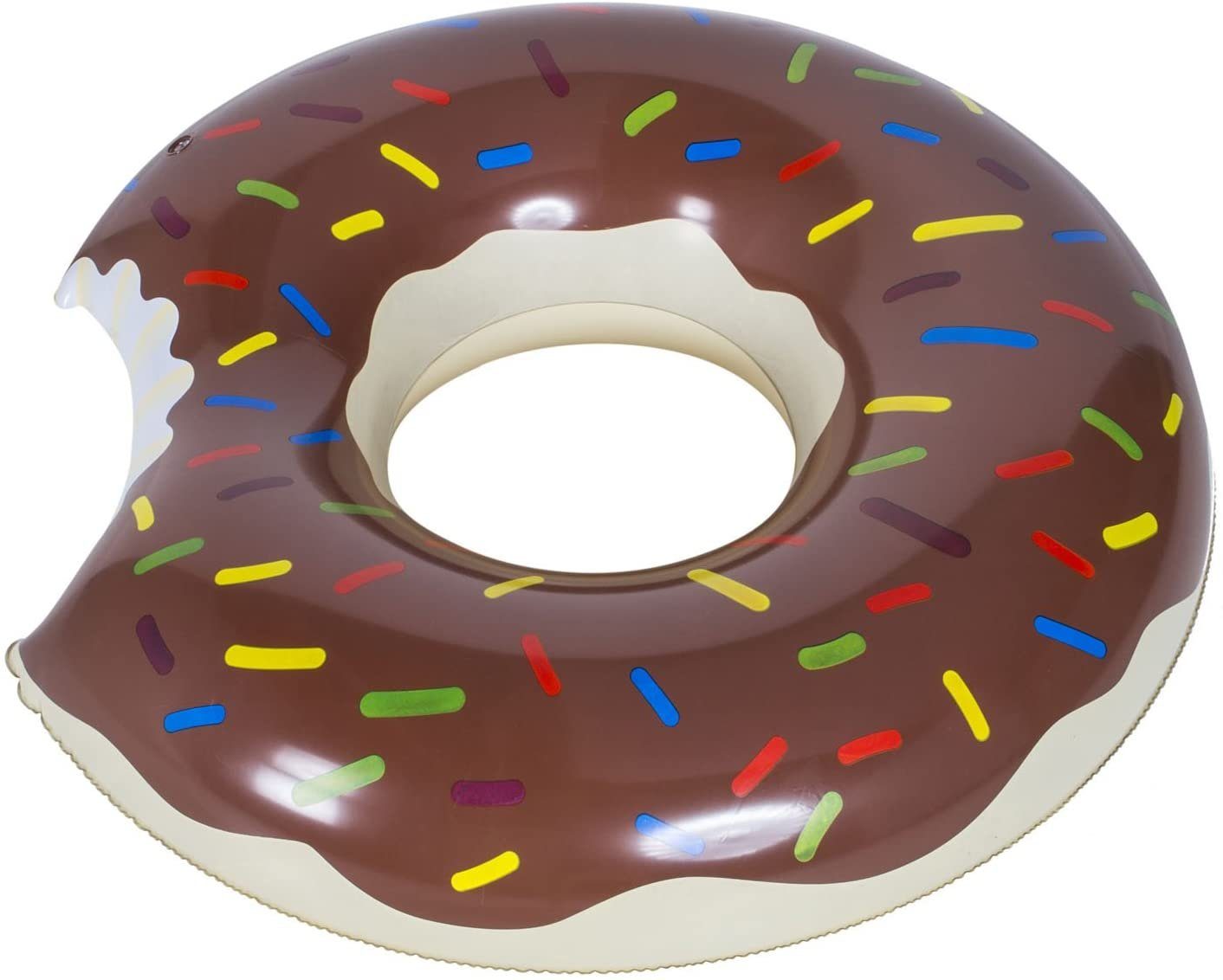 Goods+Gadgets Schwimmring Aufblasbarer Donut Плаваючі круги (Schwimmring, Luftmatratze)