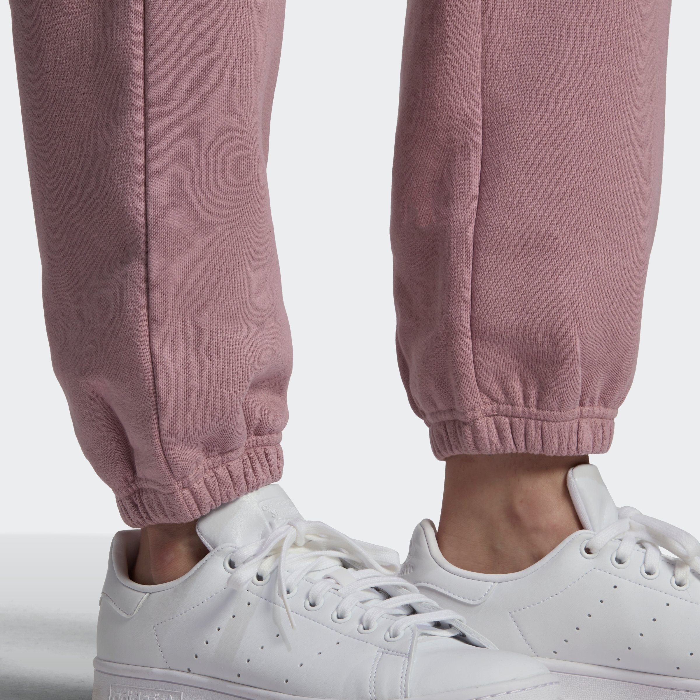 Jogginghose Originals rosa ESSENTIALS ADICOLOR adidas (1-tlg) FLEECE
