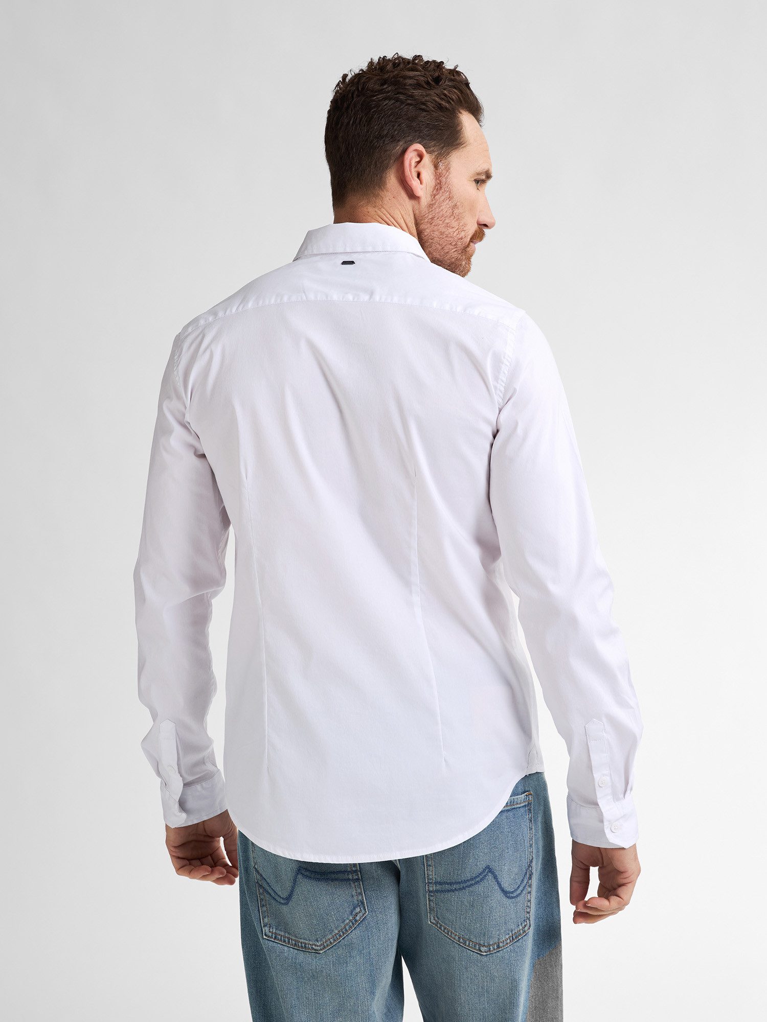 Petrol Industries Langarmshirt mit Button-Down Kragen günstig online kaufen