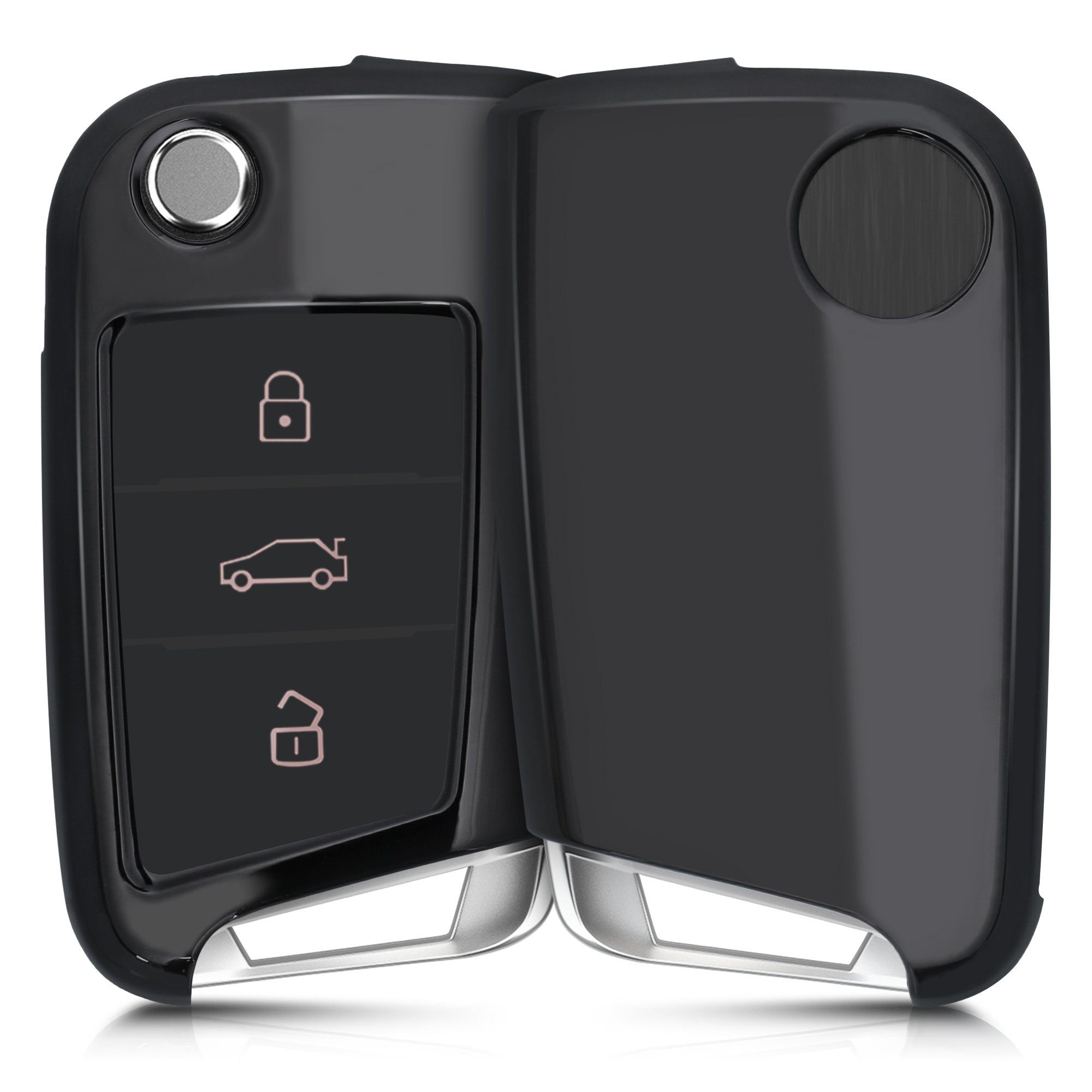 kwmobile Schlüsseltasche, Autoschlüssel Hülle kompatibel mit VW Golf 7 MK7  3-Tasten Autoschlüssel - Schlüsselhülle Silikon Case Schlüssel Cover online  kaufen | OTTO