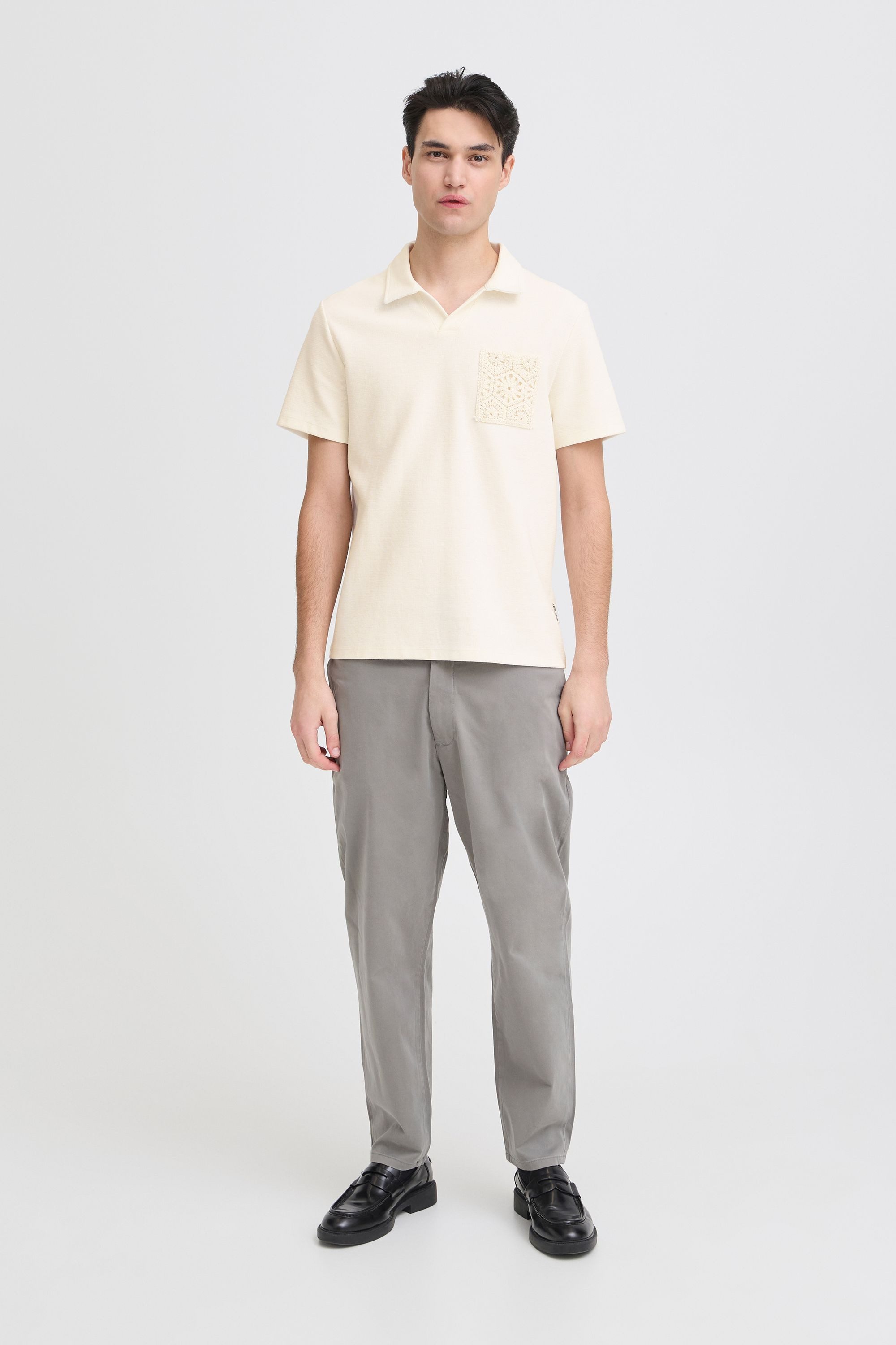 Casual Friday Poloshirt CFElverum Modisches Polo-Shirt mit Brusttasche