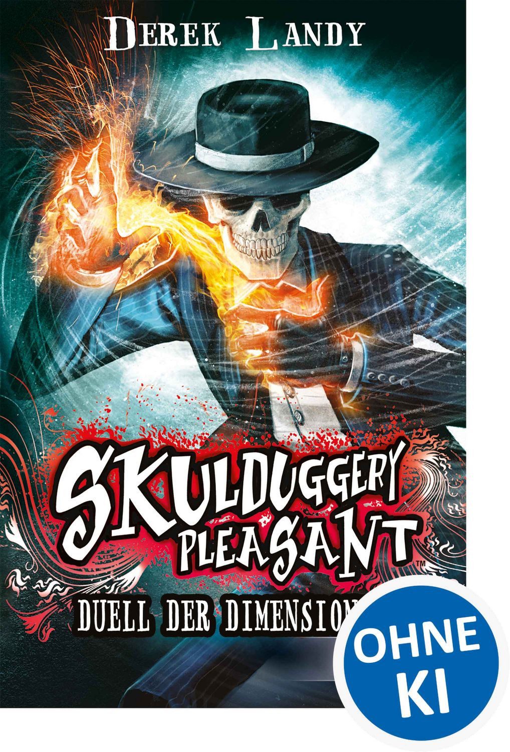 Jugendbuch Duell der Dimensionen / Skulduggery Pleasant Band 7 Urban-Fantasy-Kult Derek Landy