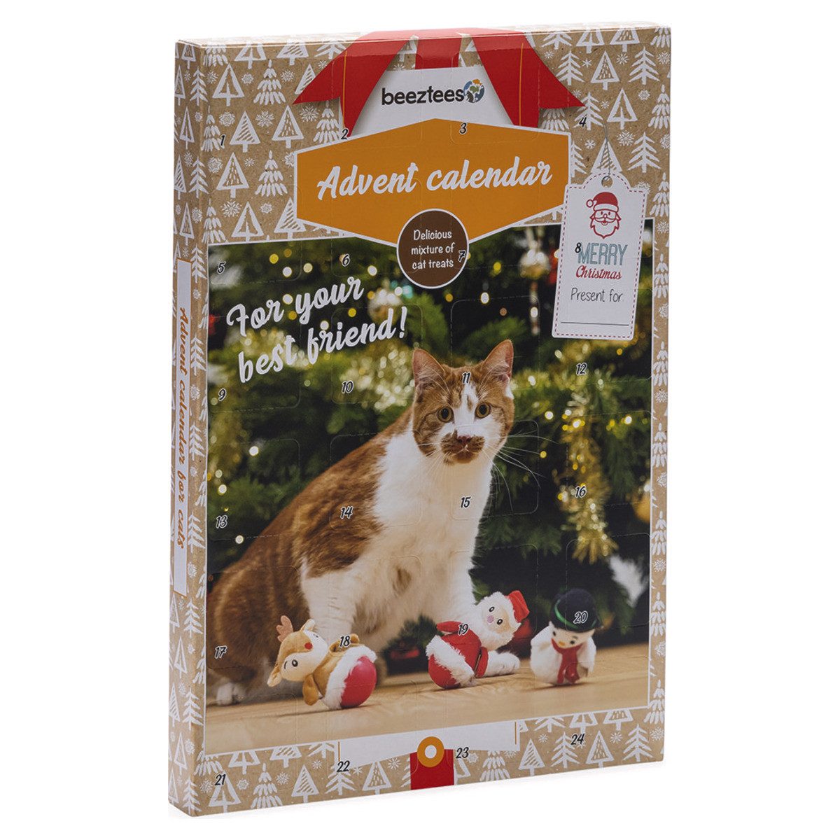 Beeztees Adventskalender Purr für Katzen, Snack für: Katze von Beeztees