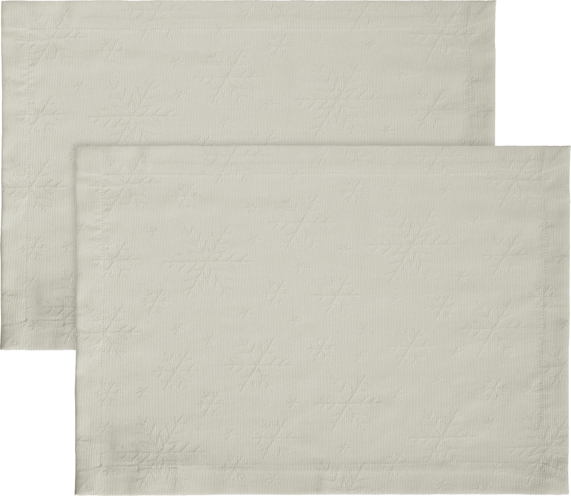 Platzset Tischset "Snowflake" 2er-Pack