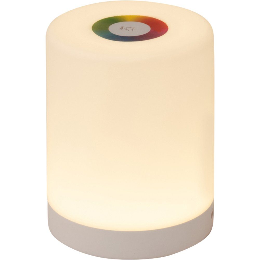 EUROLITE Tischleuchte Eurolite AKKU Table Light RGB 41700320 Akku-Tischlampe Weiß (diffu