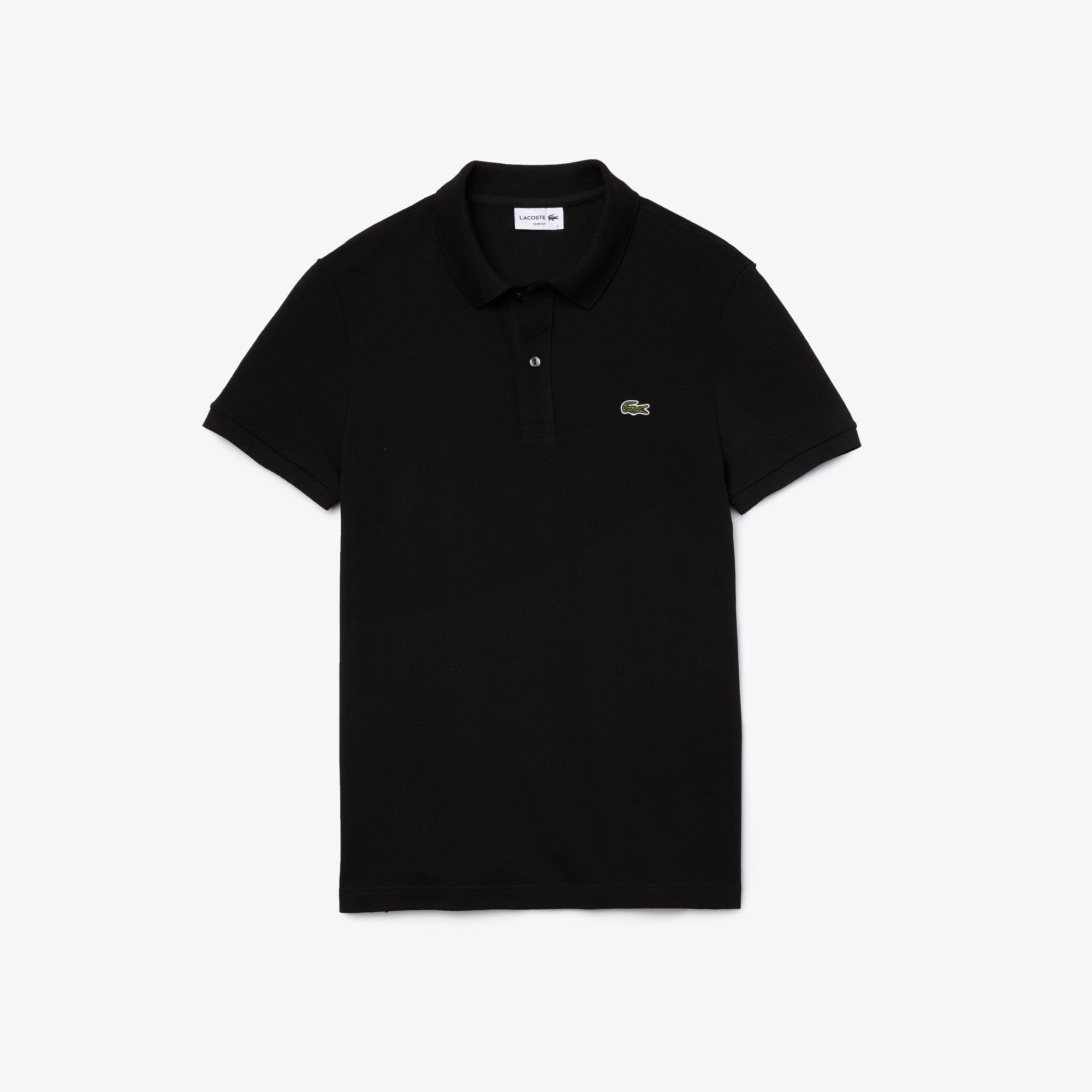 Lacoste Poloshirt Pique Schwarz - Größe XXL günstig online kaufen