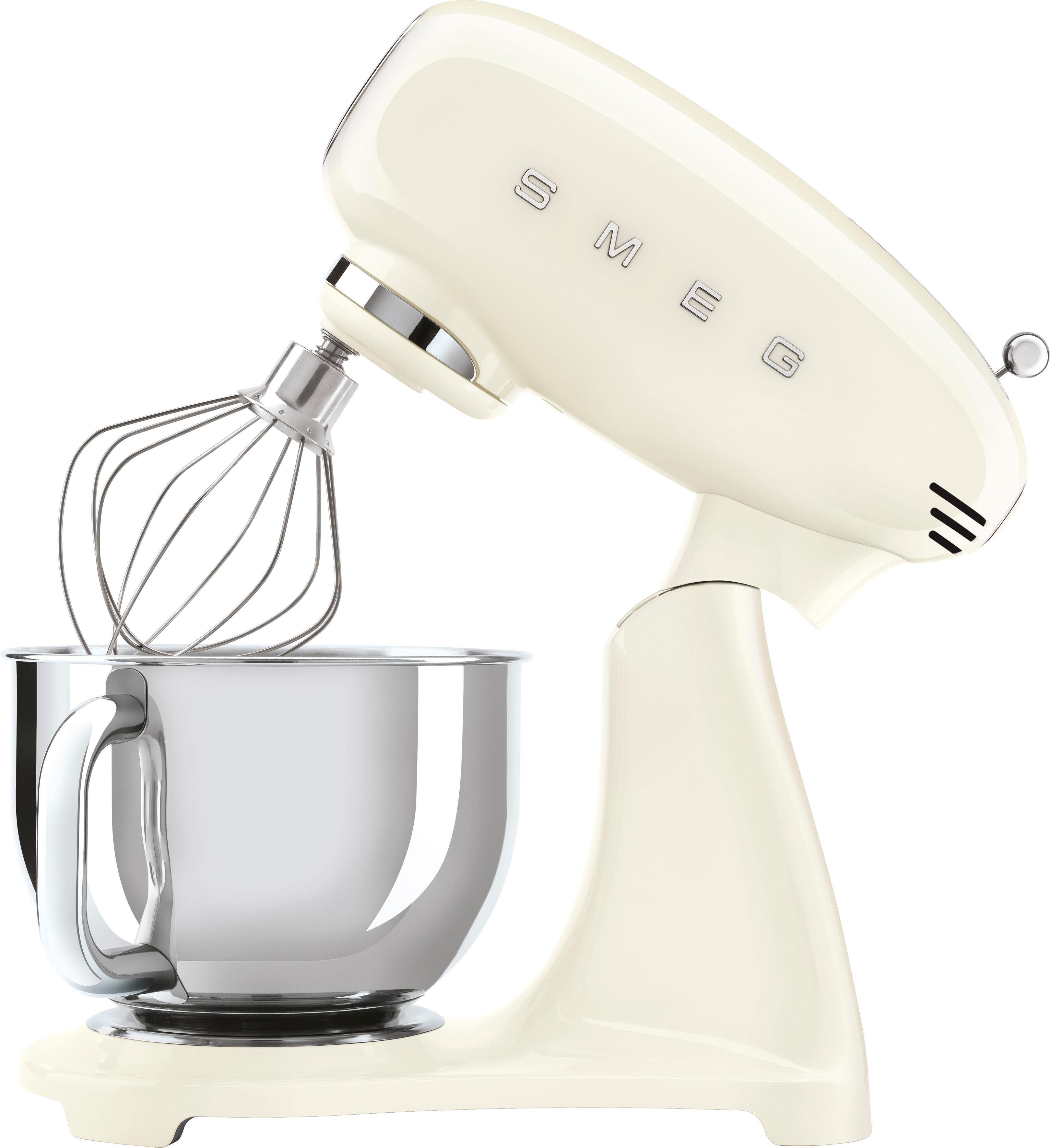 Smeg Küchenmaschine SMF03CREU Creme, 800 W, 4,8 l Schüssel