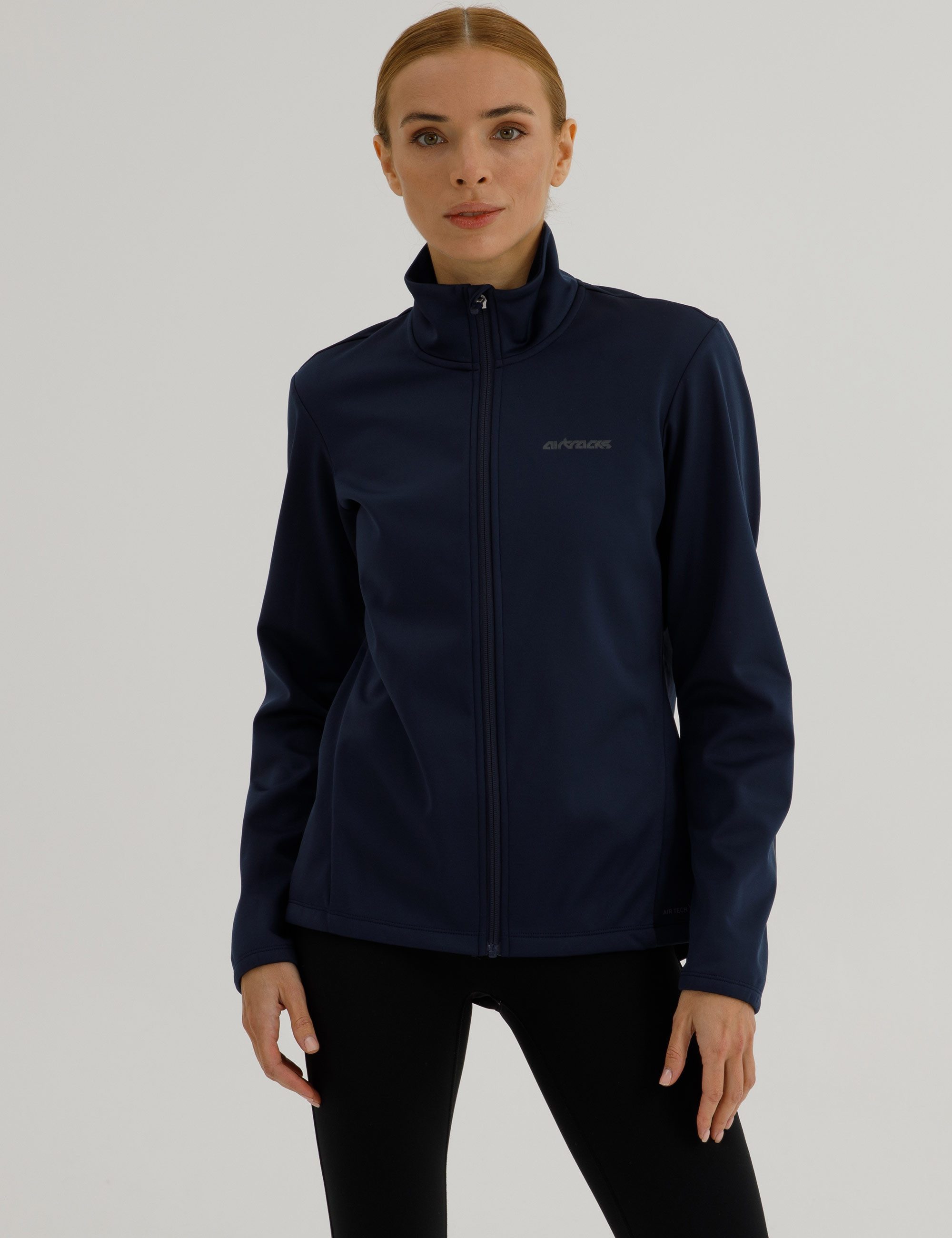 Airtracks Fahrradjacke Damen Winter Thermo Softshell Fahrradjacke Aktive Comfort Line (Softshell - Wind und Wasserdicht, Funktions Jacke) für die kalte Jahreszeit Herbst-Winter » XS S M L Xl XXL XXXL «