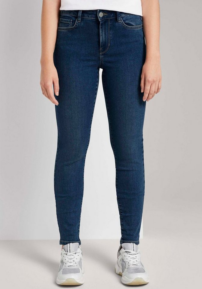 TOM TAILOR Denim Slim-fit-Jeans im 5-Pocket Schnitt, Bequeme Passform durch  elastische Ware