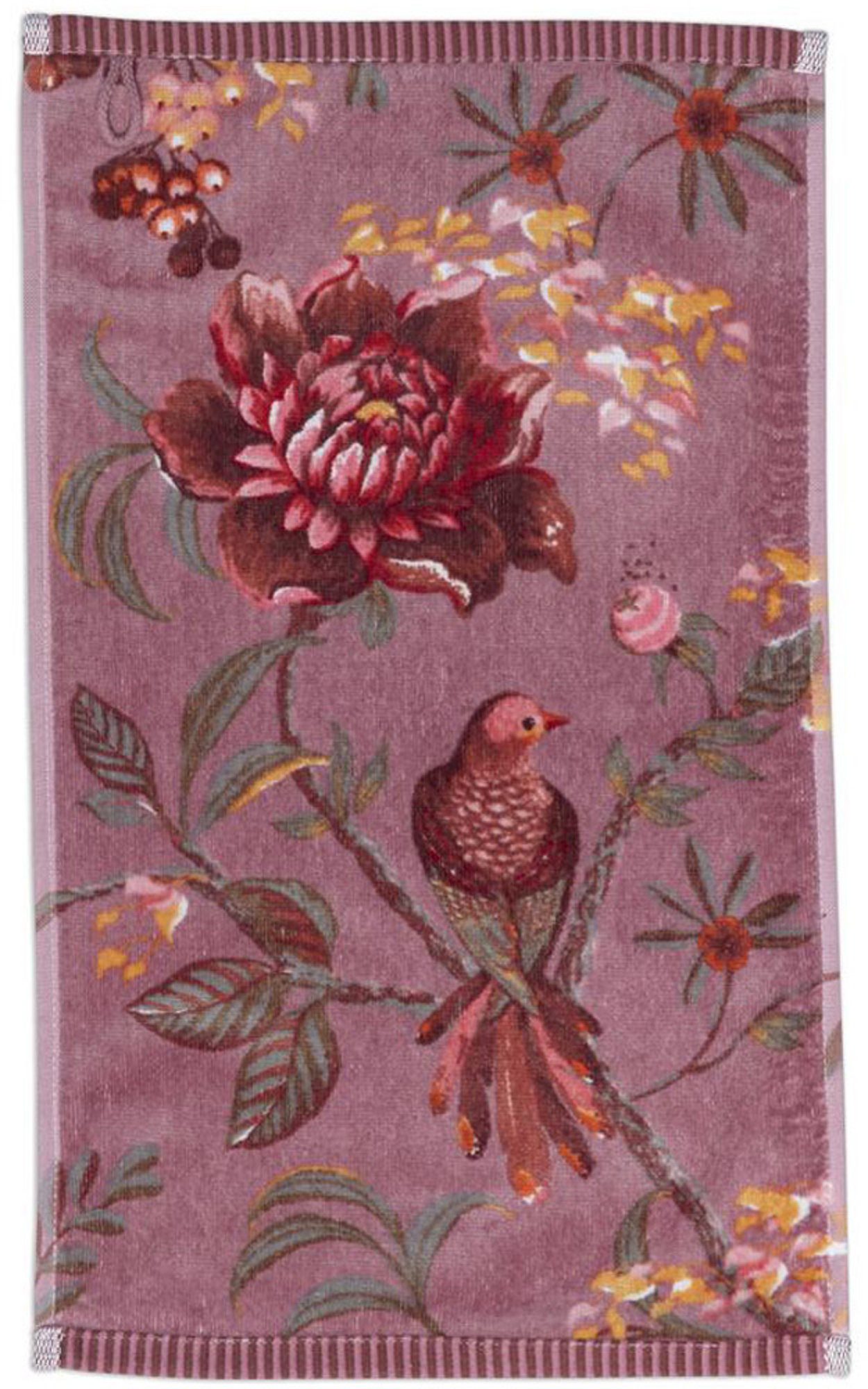 PiP Studio Gästehandtuch Gästetuch "Secret Garden", Velours, Velours Blumen günstig online kaufen