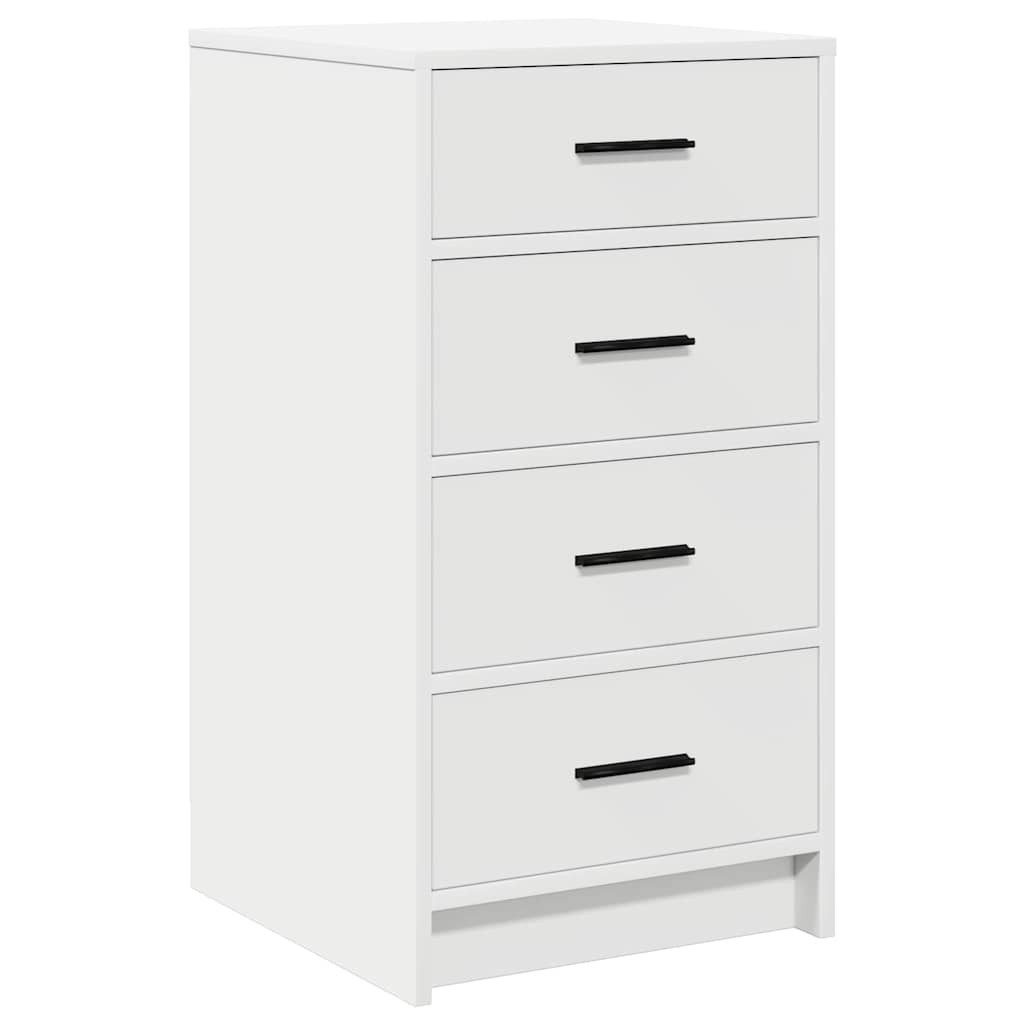 vidaXL Sideboard Sideboard Weiß 40 x 41 x 75 cm Holzwerkstoff (1 St)