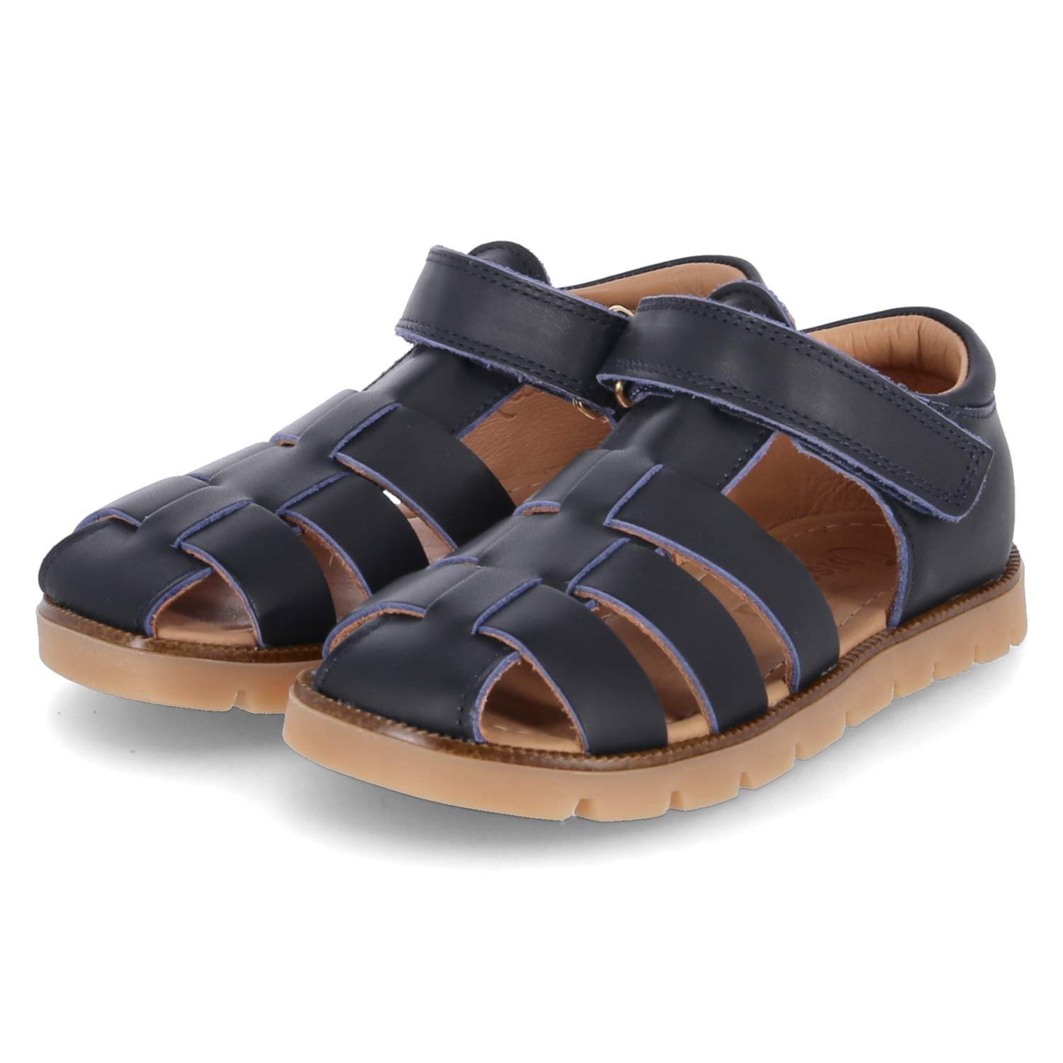 Bisgaard Bisgaard 71242.124 1400 Jungen Glattleder blau Sandalette