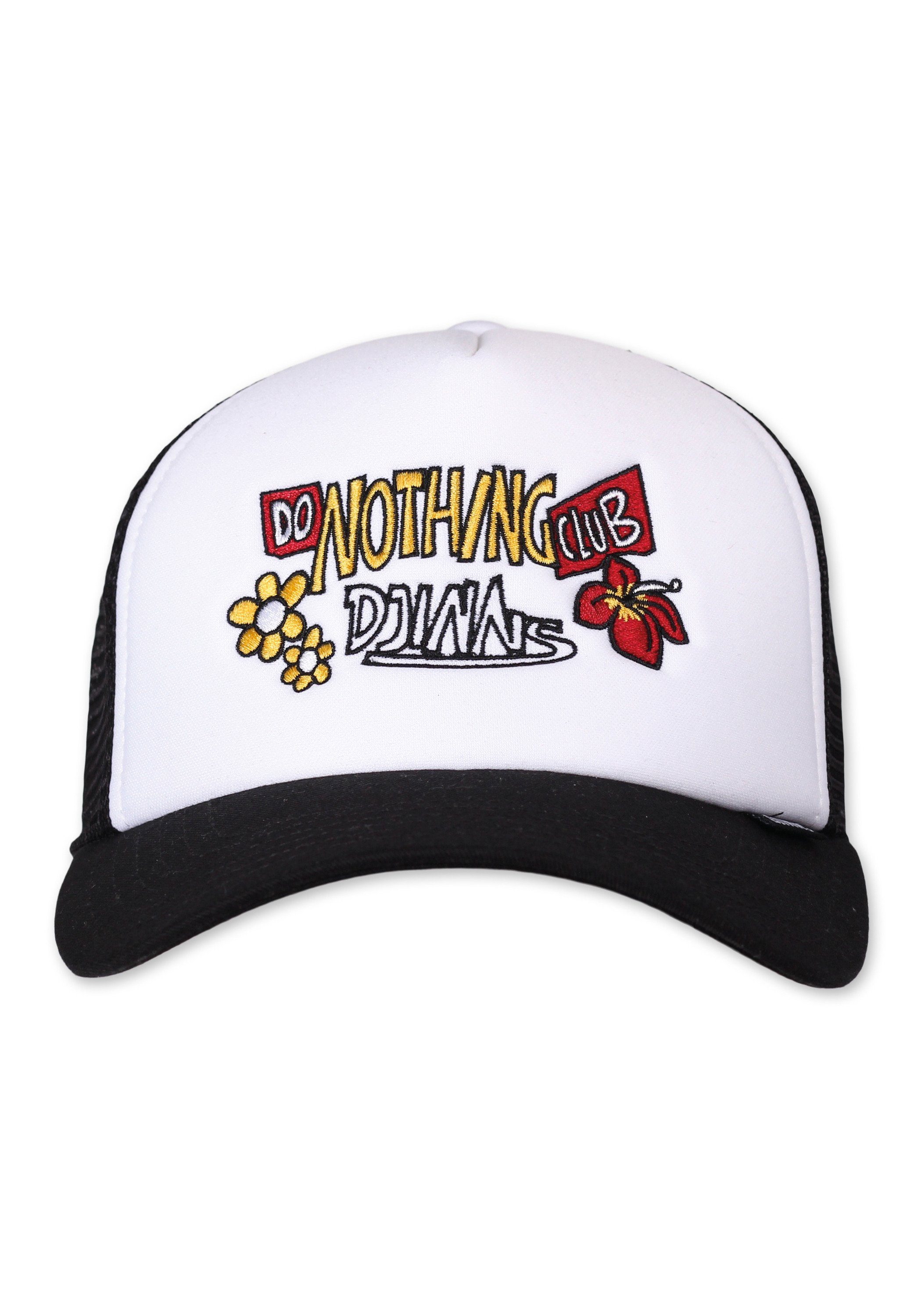 Djinns Trucker Cap HFT Cap DNC Guy White-Black