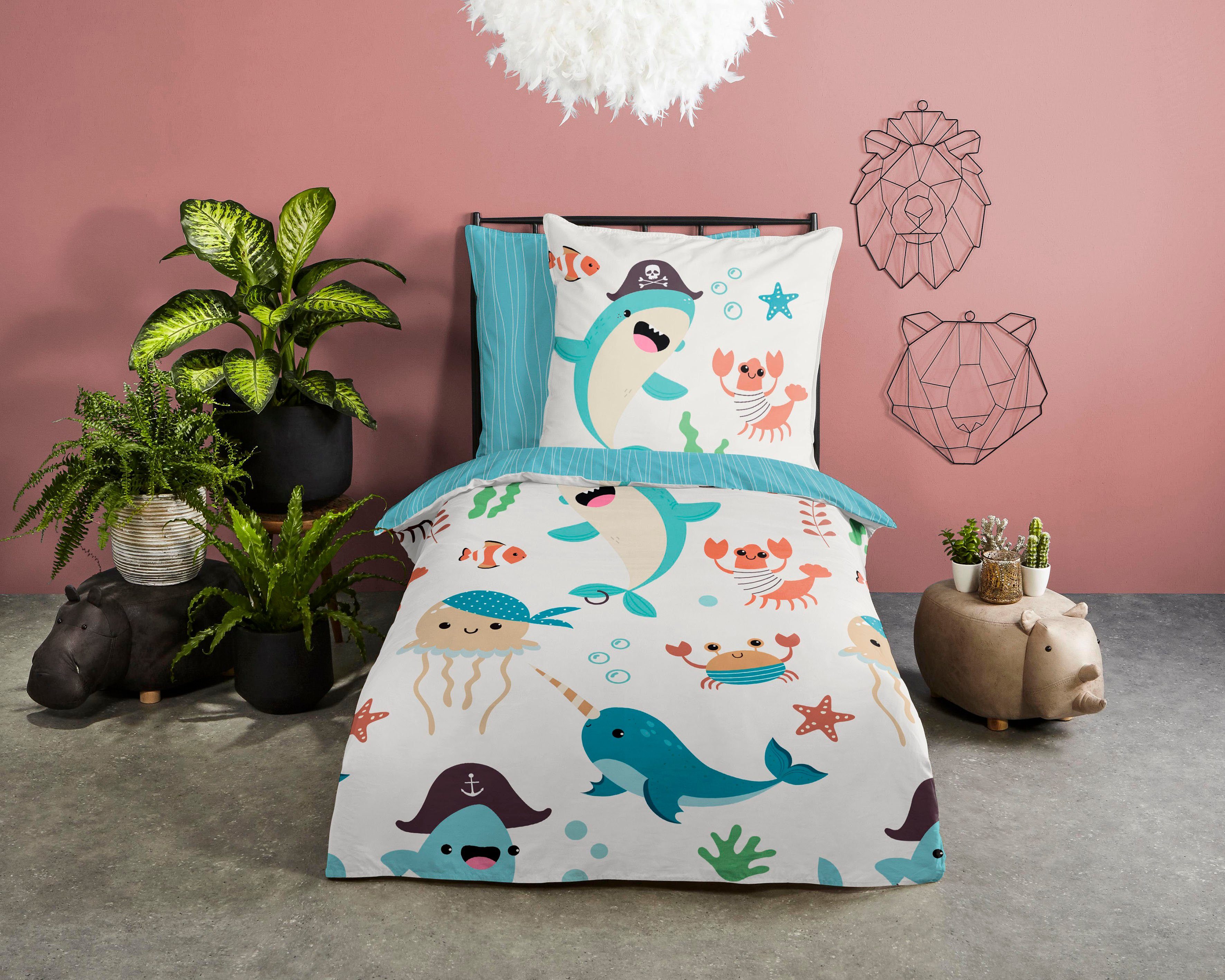 Kinderbettwäsche Seaworlds