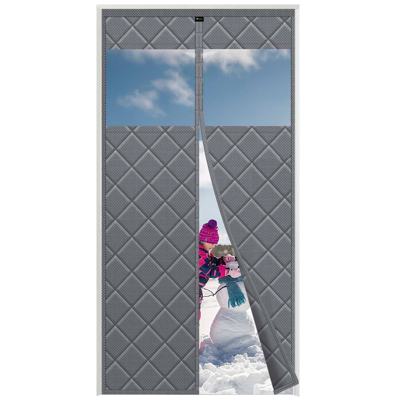 Sekey Raumteiler Türvorhang Thermo Kälteschutz, Thermovorhang magnetisch, w günstig online kaufen