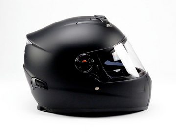 BNO Motorradhelm BNO Integral-2 Integralhelm mit integrierte Sonnenvisier, sehr leicht, Integralhelm, mit Sonnenbrille, volle ECE-Prüfung