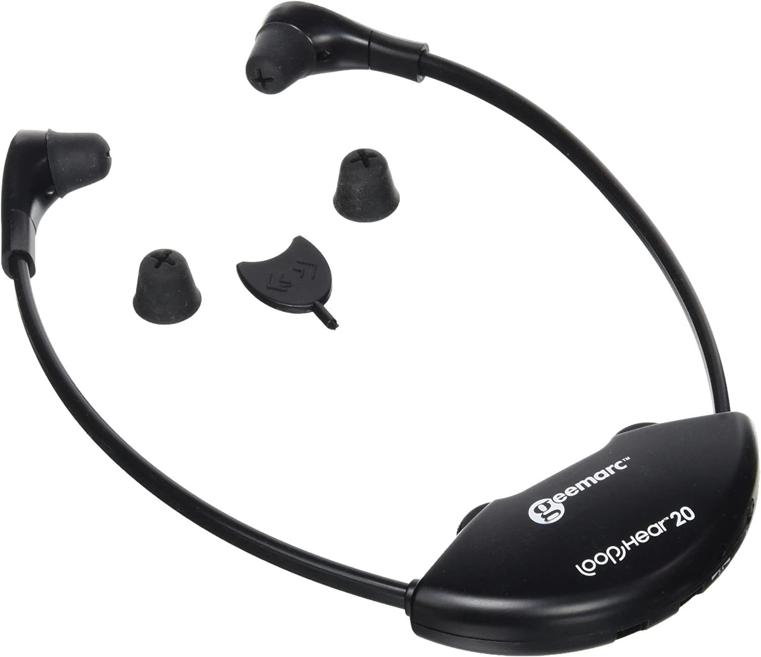 Kinnbügelhörer Hörverstärker (Zusatzhörer) Audioverstärker 20AD für Geemarc LoopHEAR Geemarc