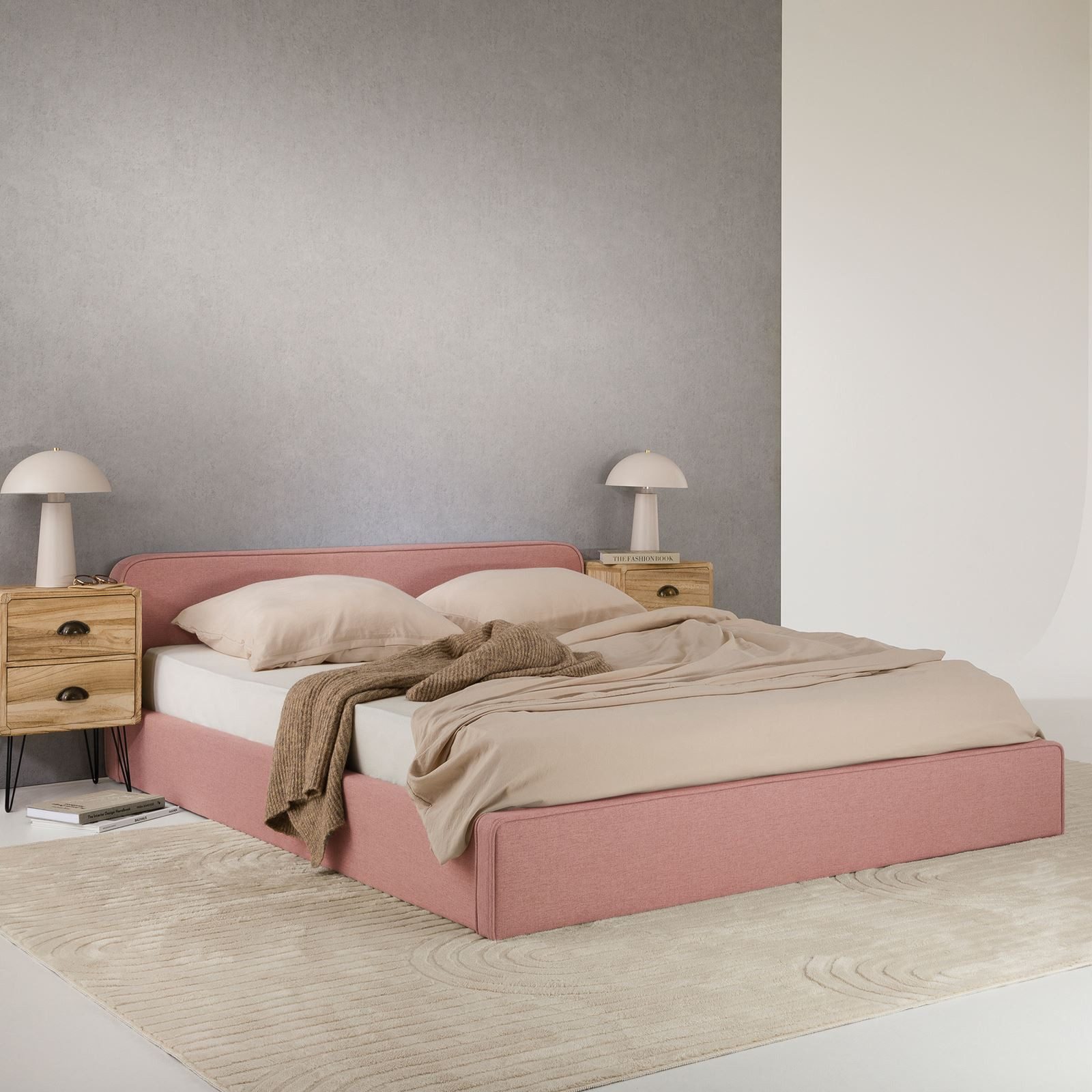 IDIMEX Polsterbett MARINI, Bett 140x200 cm mit Lattenrost Doppelbett mit Ko günstig online kaufen