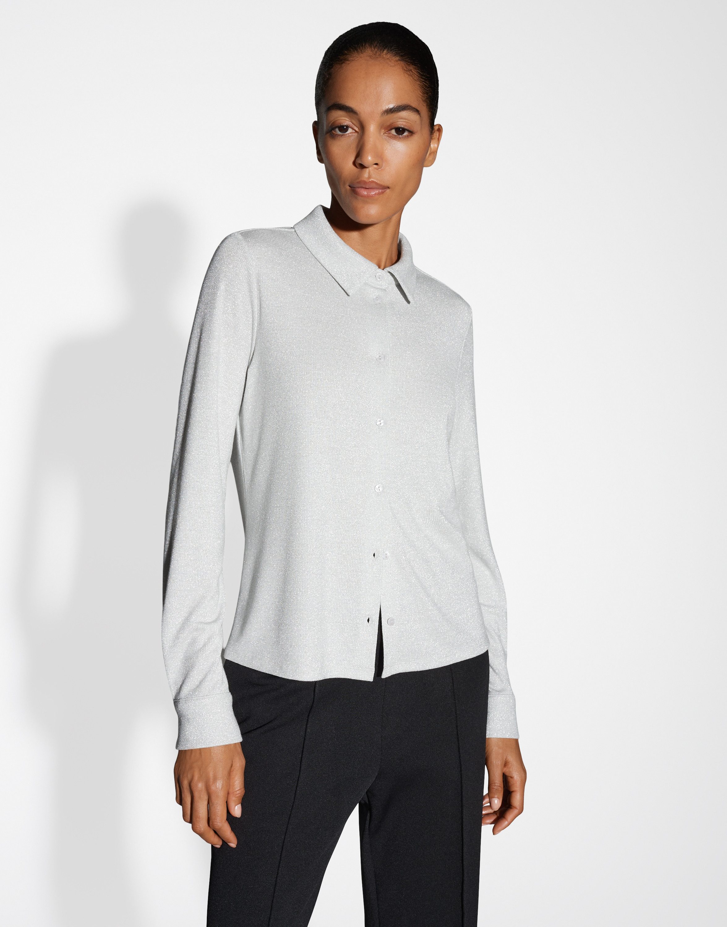 someday Langarmshirt KALEXI Regular in schimmernder günstig online kaufen