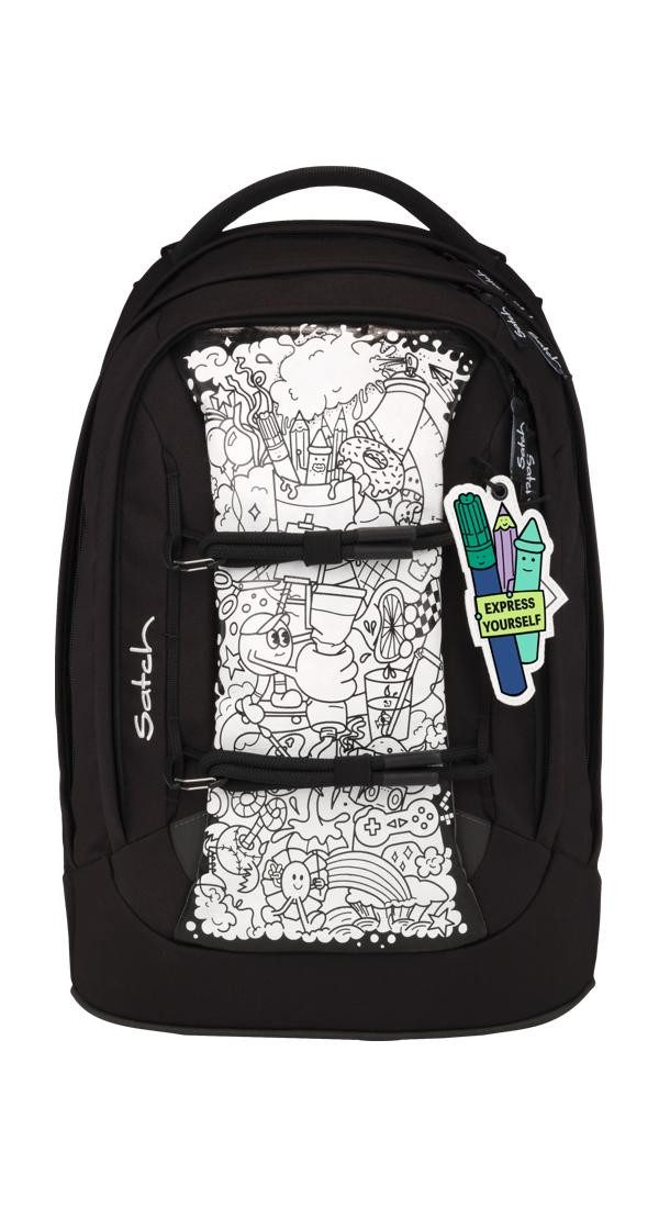 Satch Schulranzen pack set (4-tlg), größenverstellbares Rückensystem