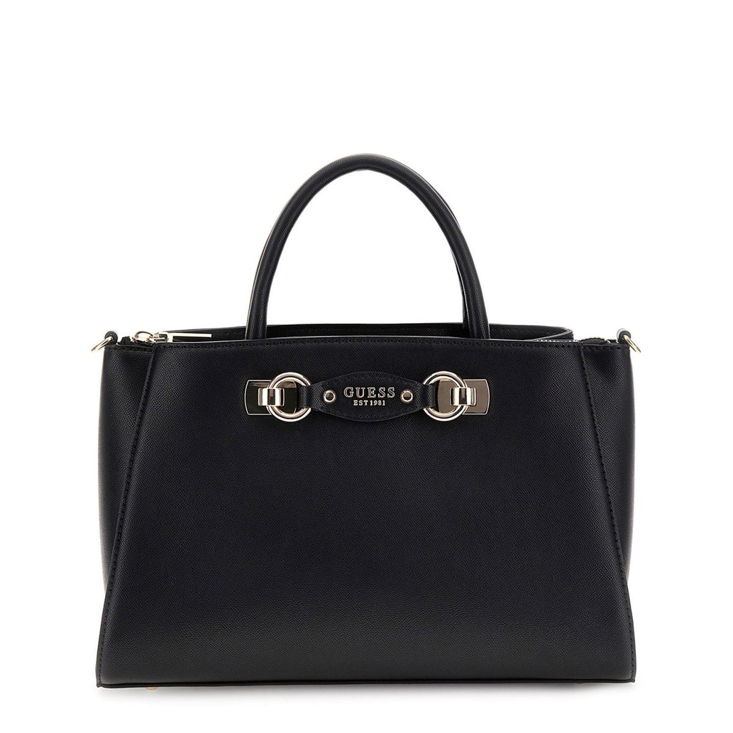 Guess Umhängetasche GUESS Handtasche Mimina Black (1, 1-tlg., 1) günstig online kaufen