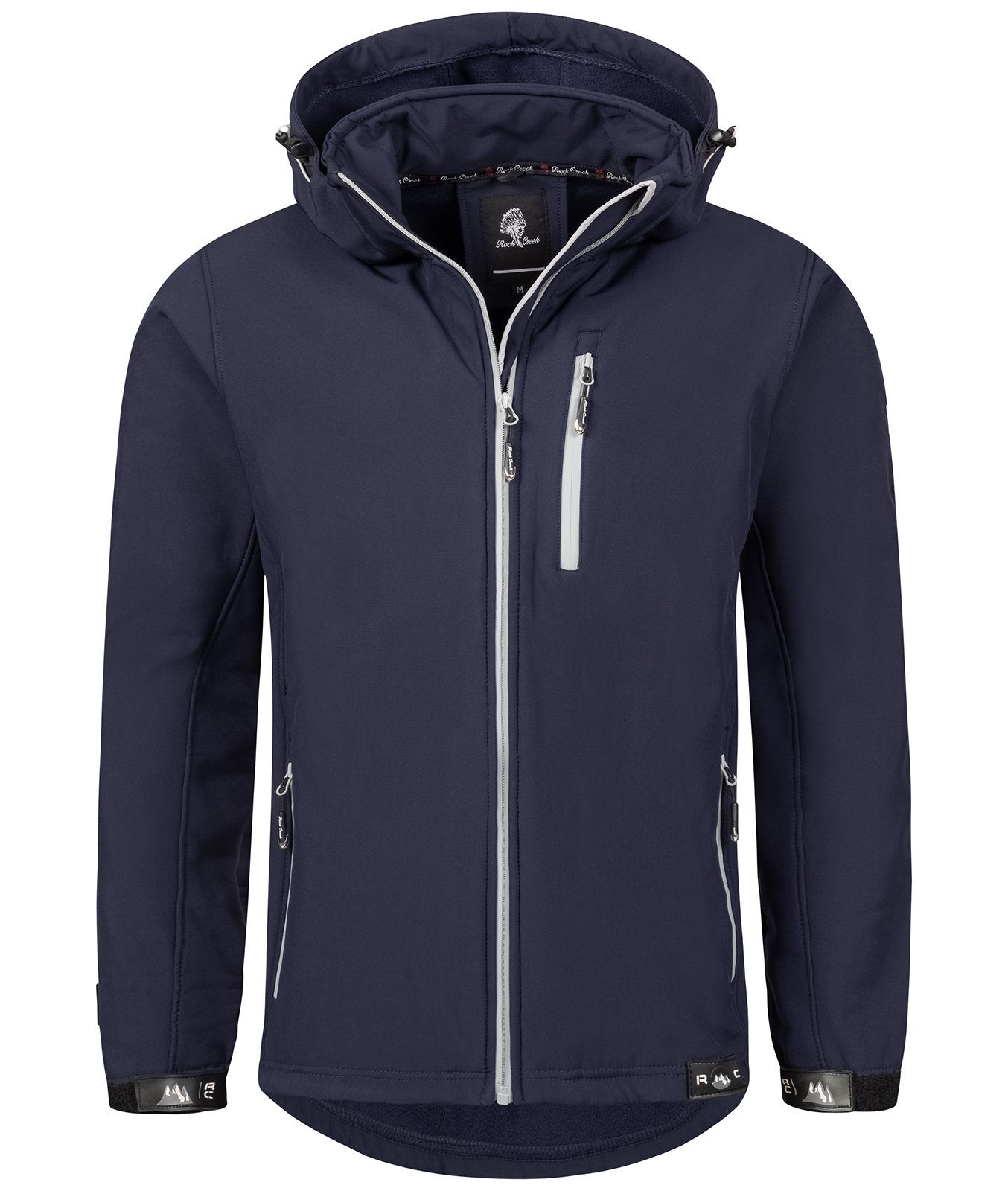 Softshelljacke Softshelljacke Rock Navy Herren Creek Wanderjacke H-168